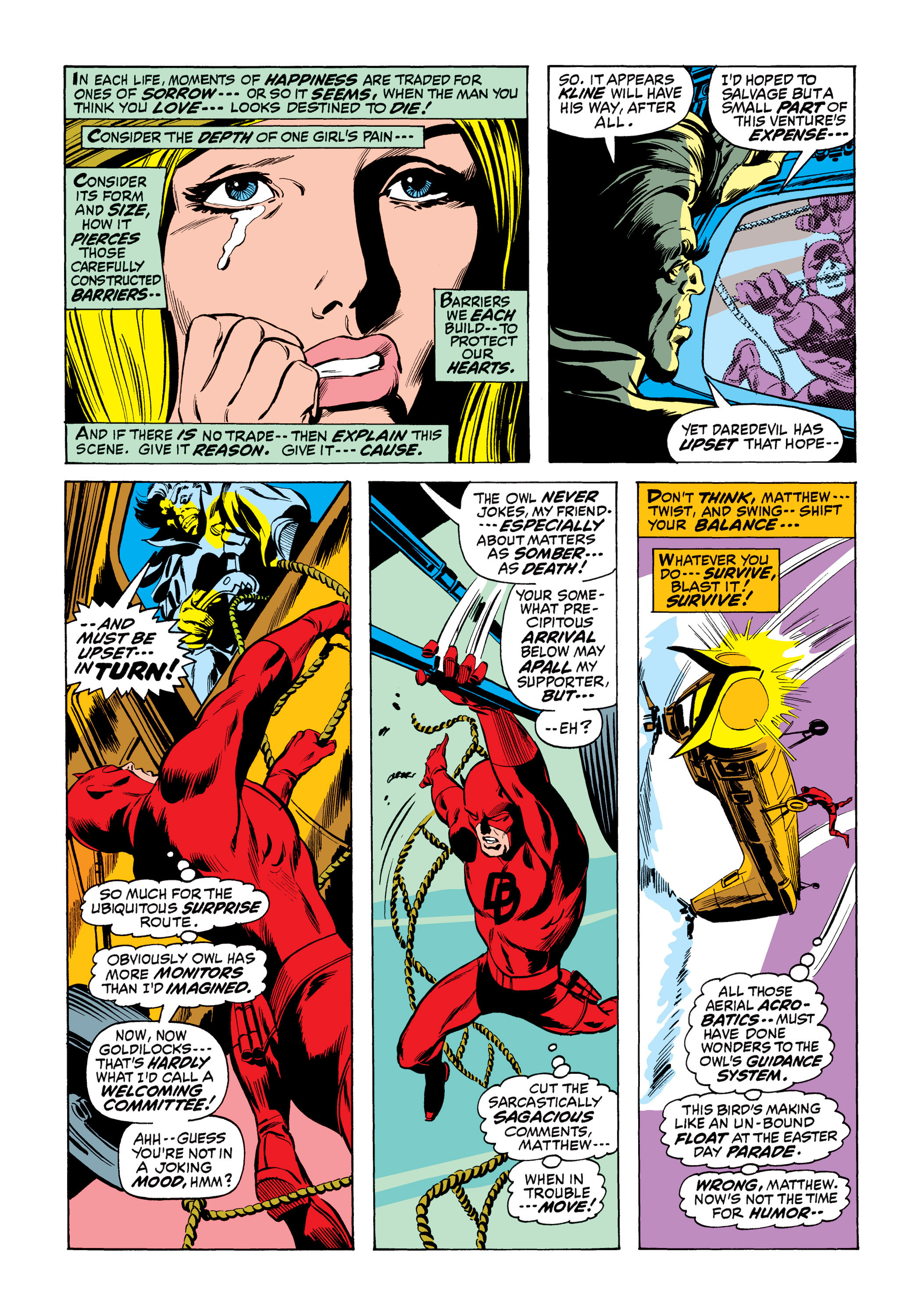 Read online Marvel Masterworks: Daredevil comic -  Issue # TPB 8 (Part 3) - 12