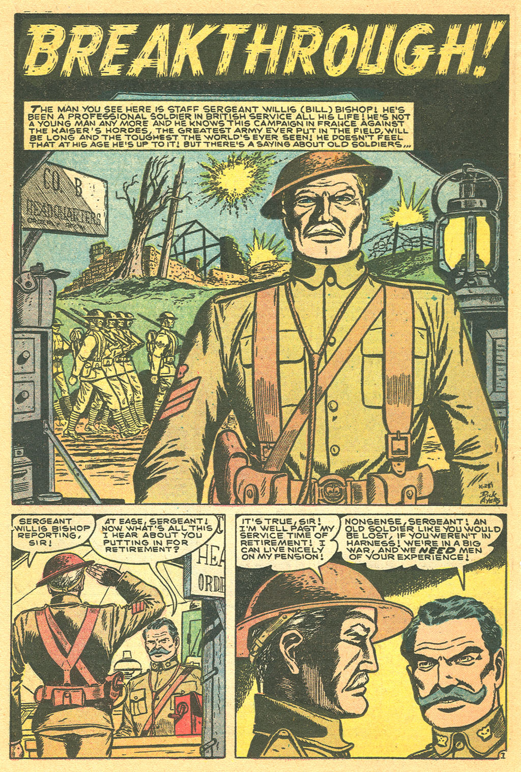 Read online War Comics comic -  Issue #44 - 16