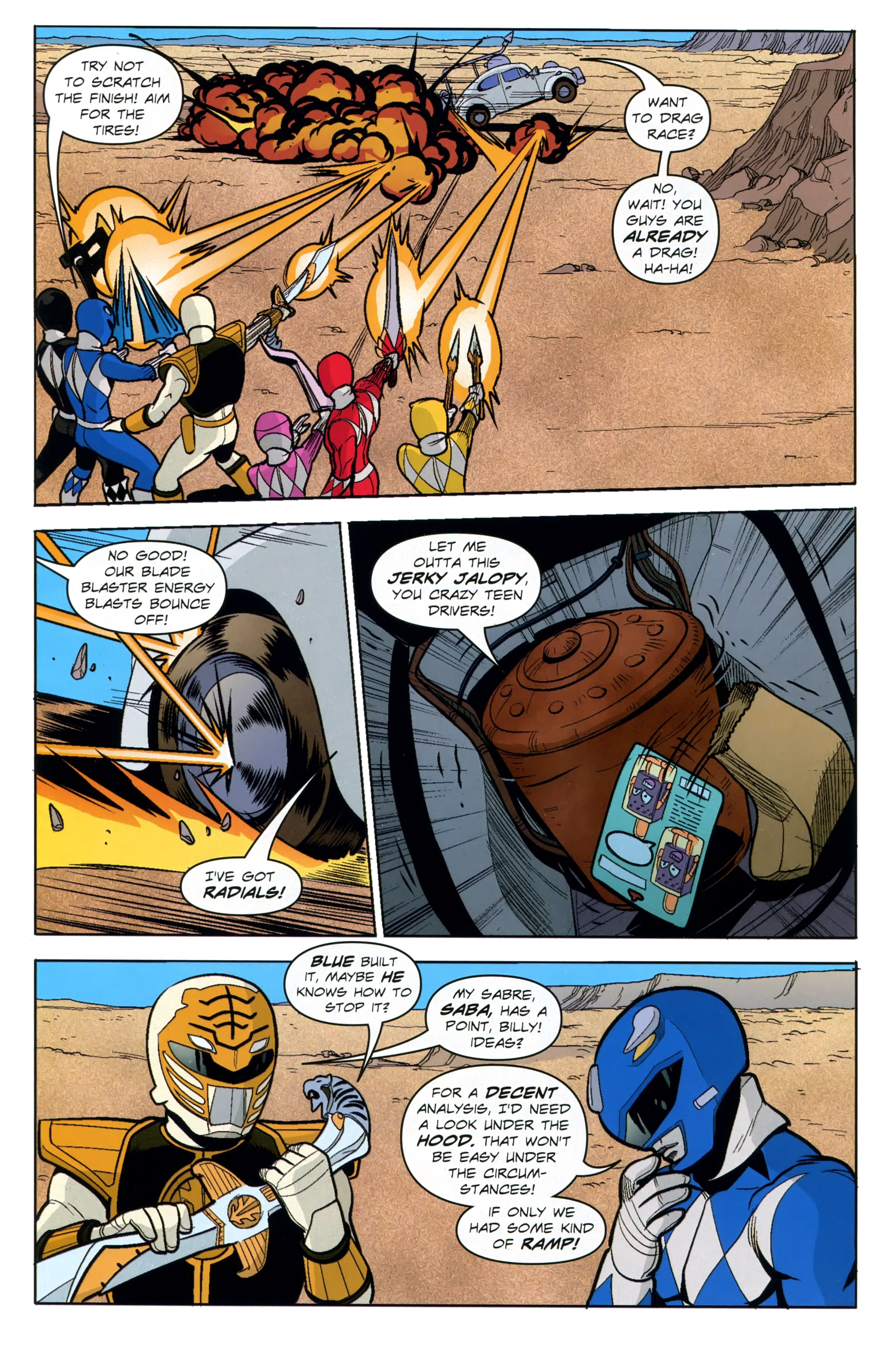 Read online Free Comic Book Day 2014 comic -  Issue # Mighty Morphin Power Rangers - 18