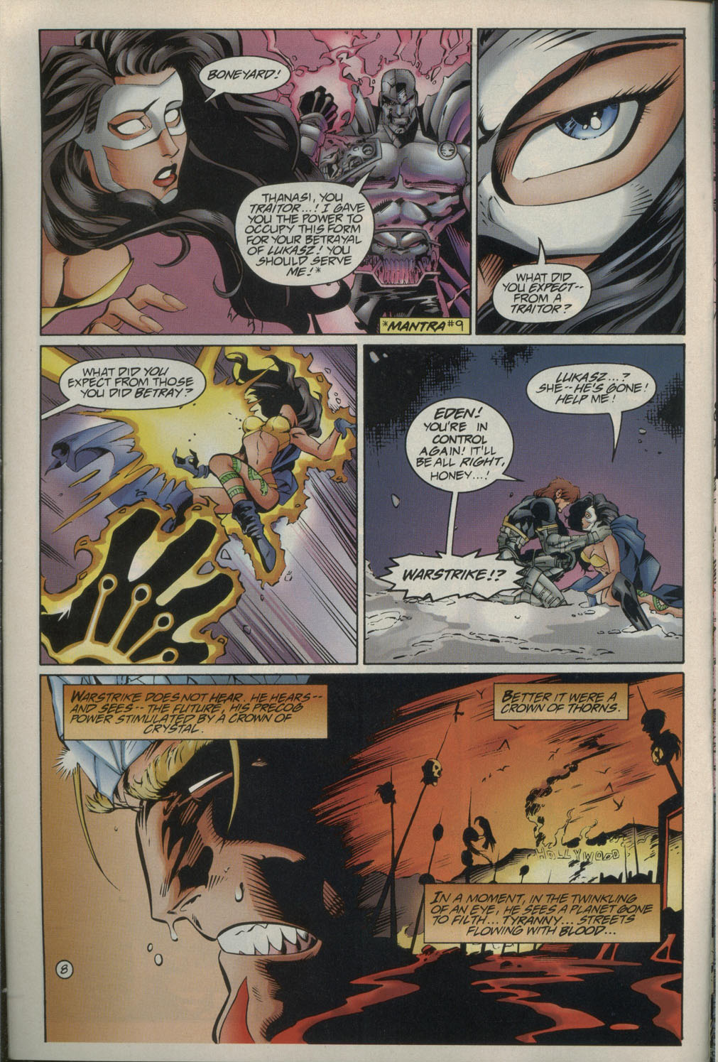 Read online Godwheel comic -  Issue #3 - 10