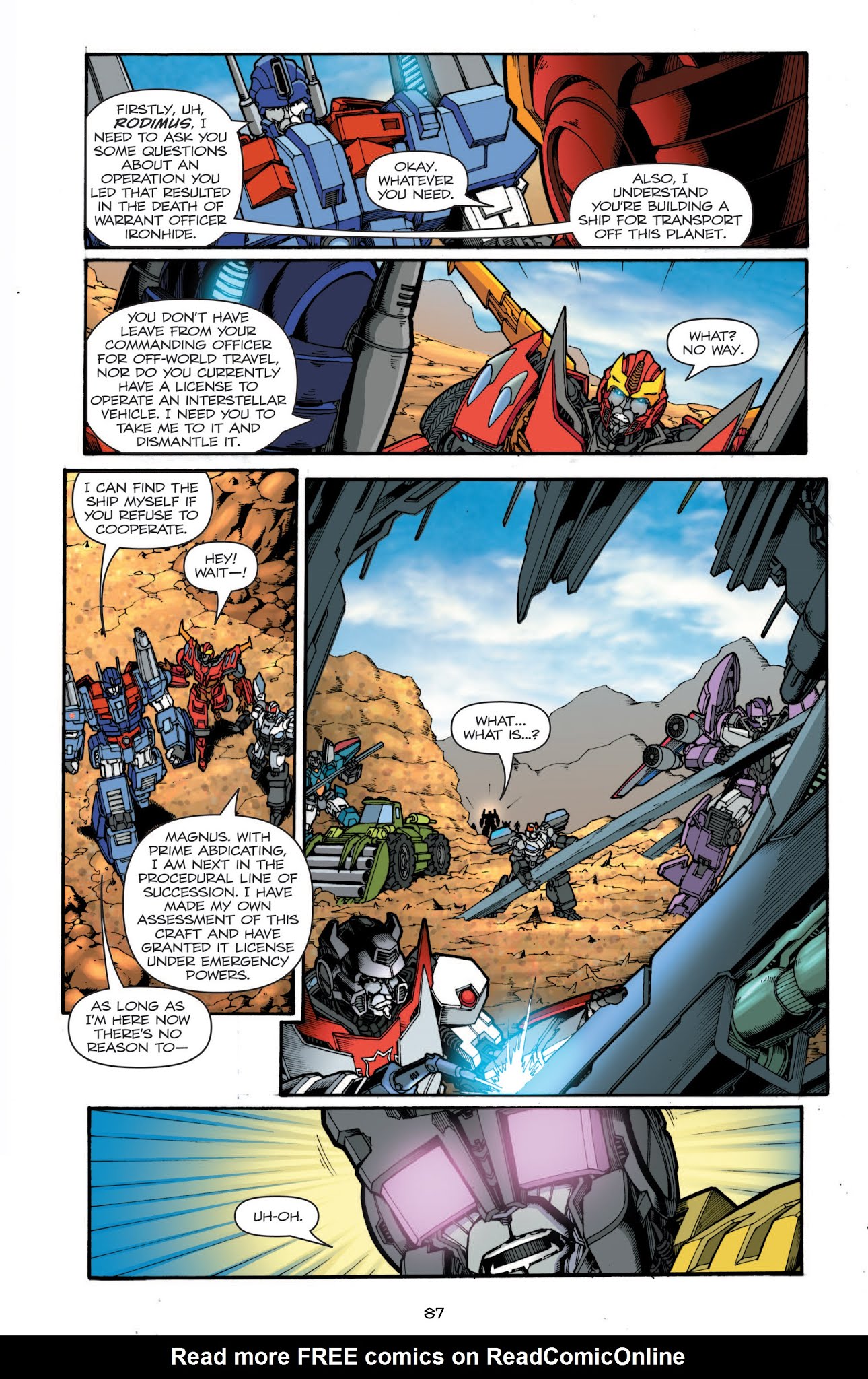 Read online Transformers: The IDW Collection comic -  Issue # TPB 6 (Part 1) - 87
