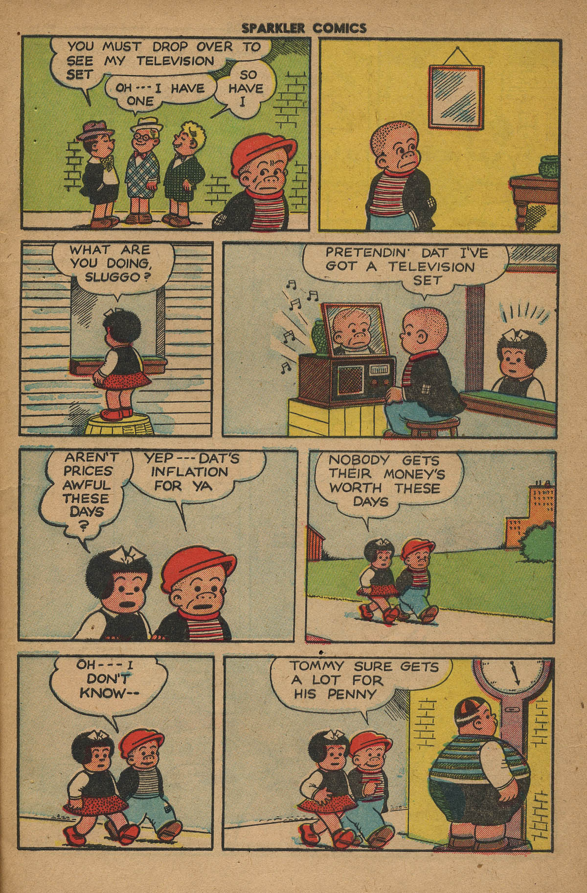 Read online Sparkler Comics comic -  Issue #99 - 9