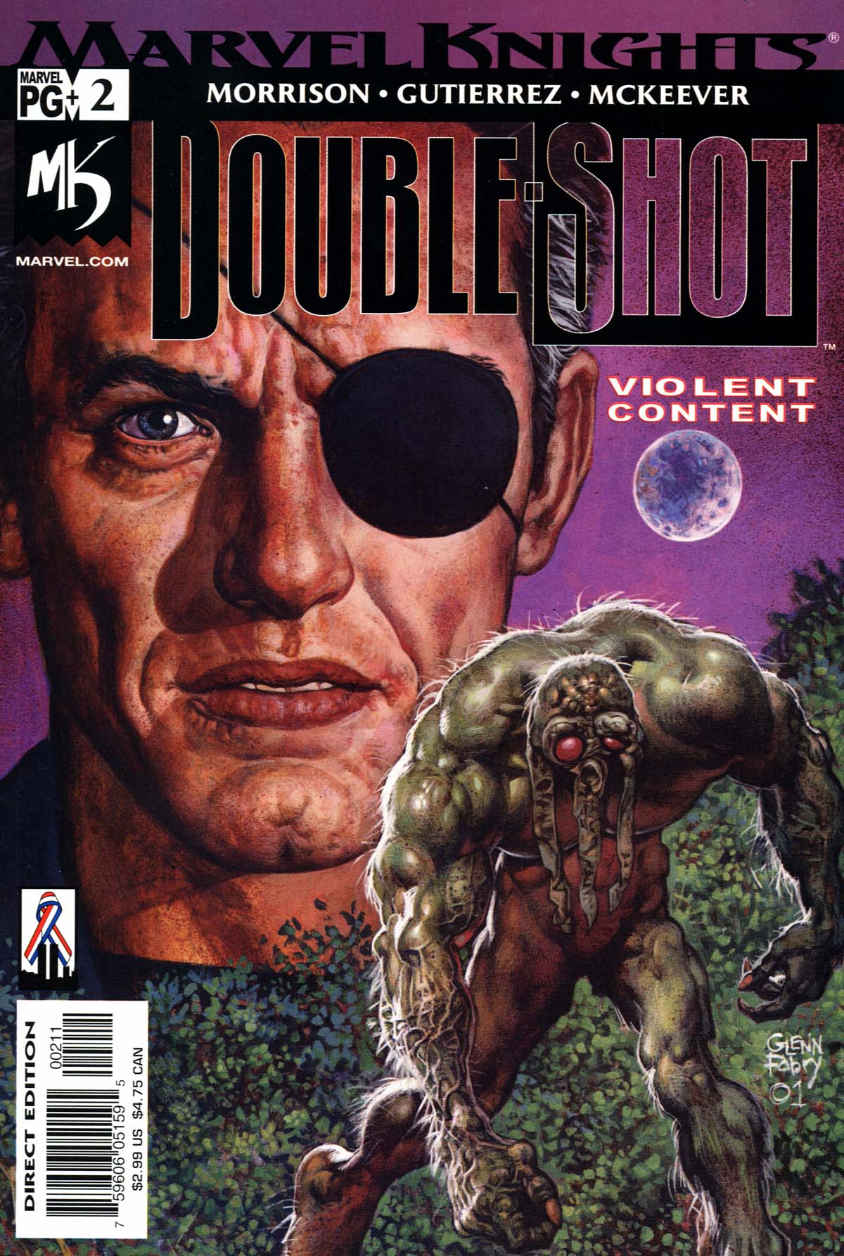 Read online Marvel Knights Double Shot comic -  Issue #2 - 1