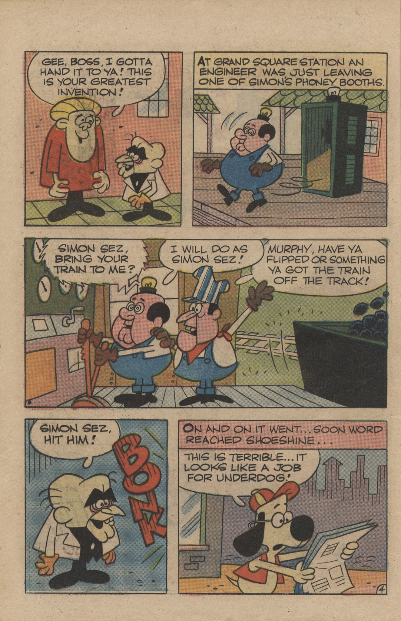 Read online Underdog (1970) comic -  Issue #8 - 12