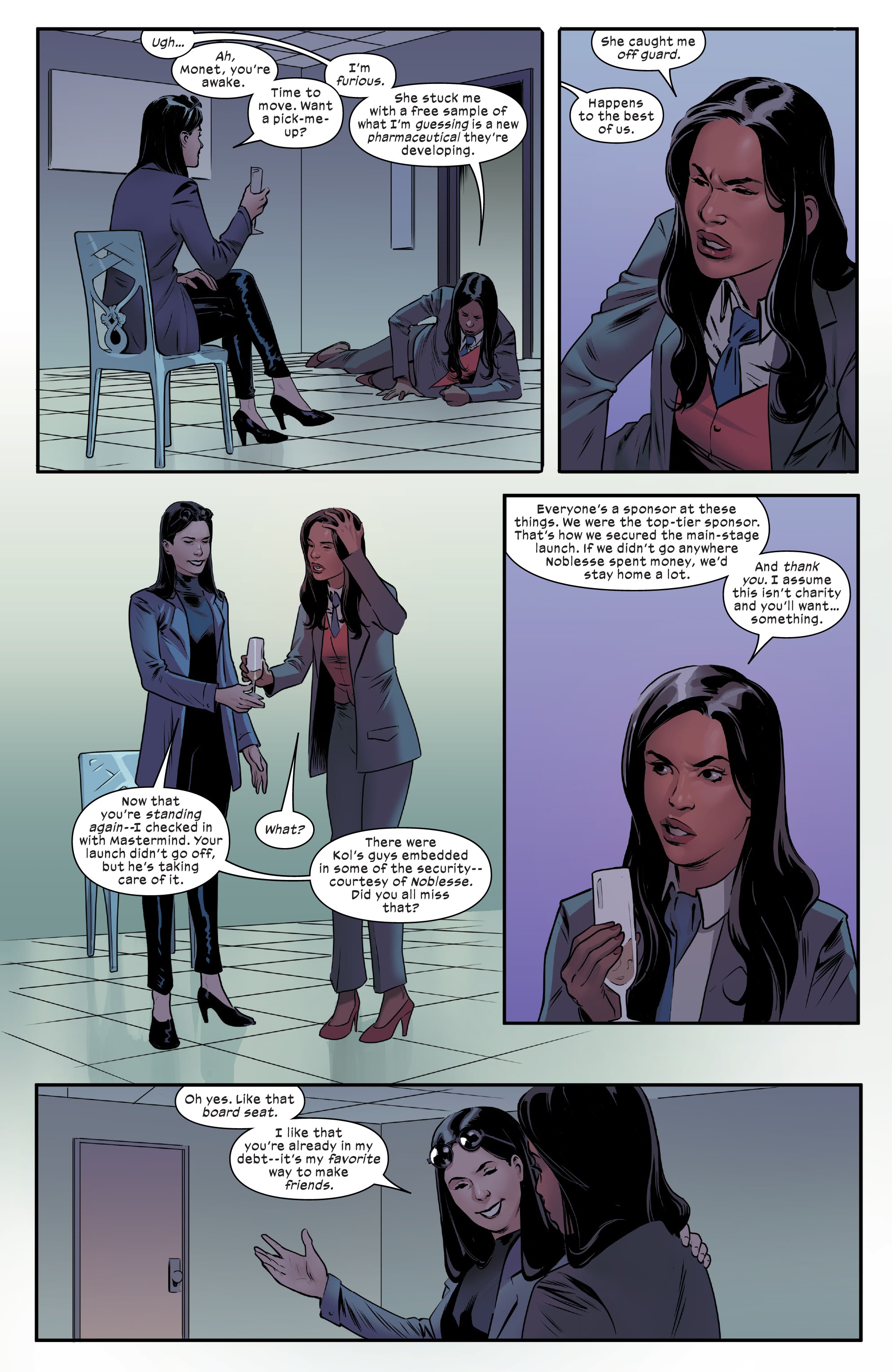 Read online X-Corp comic -  Issue #4 - 8