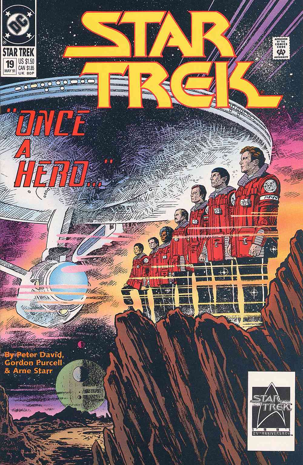 Read online Star Trek (1989) comic -  Issue #19 - 1