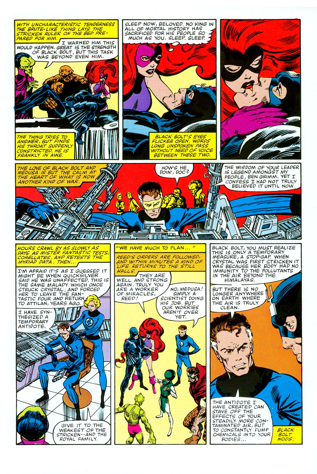 Read online Fantastic Four Visionaries: John Byrne comic -  Issue # TPB 1 - 212