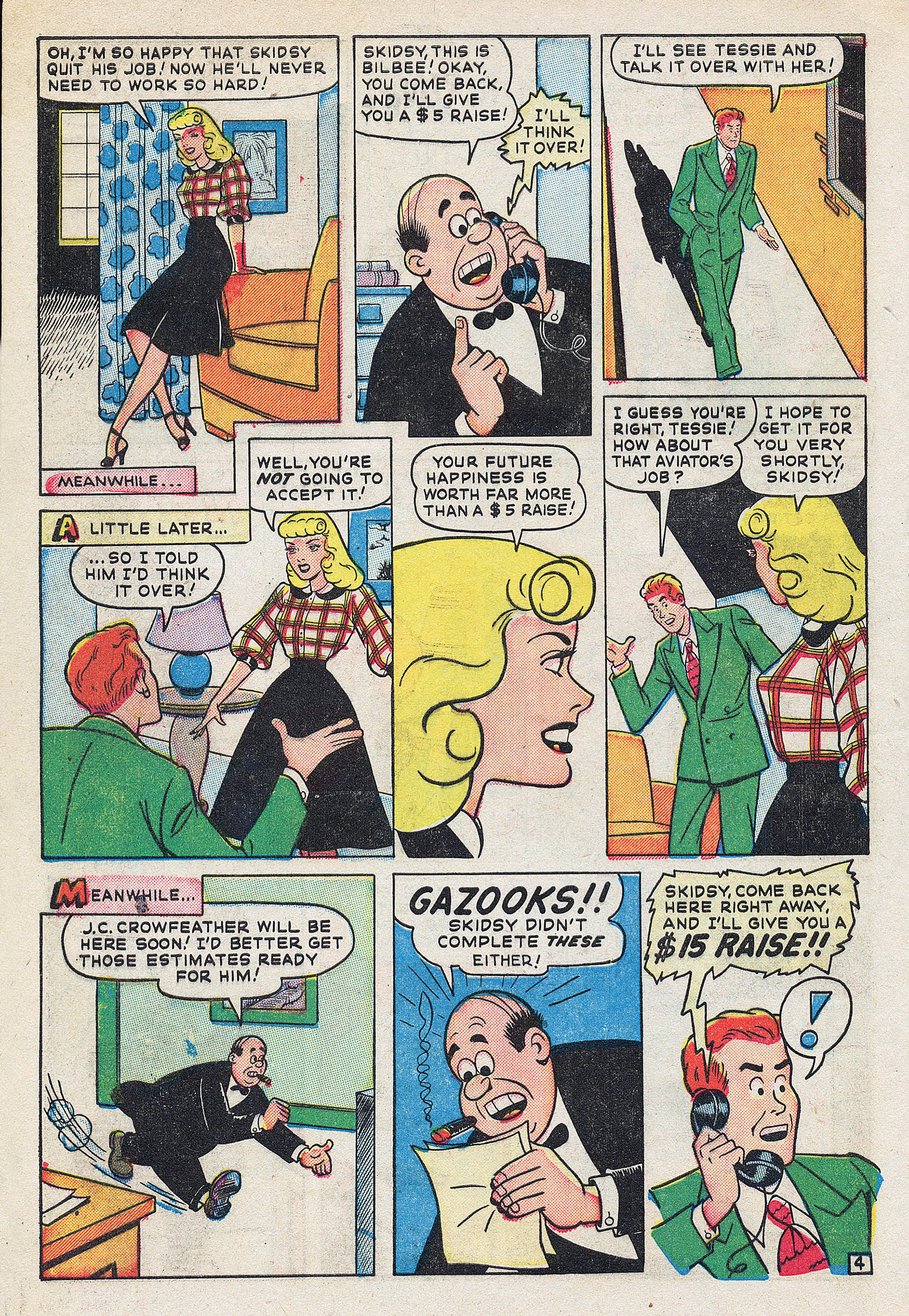 Read online Tessie the Typist comic -  Issue #20 - 6