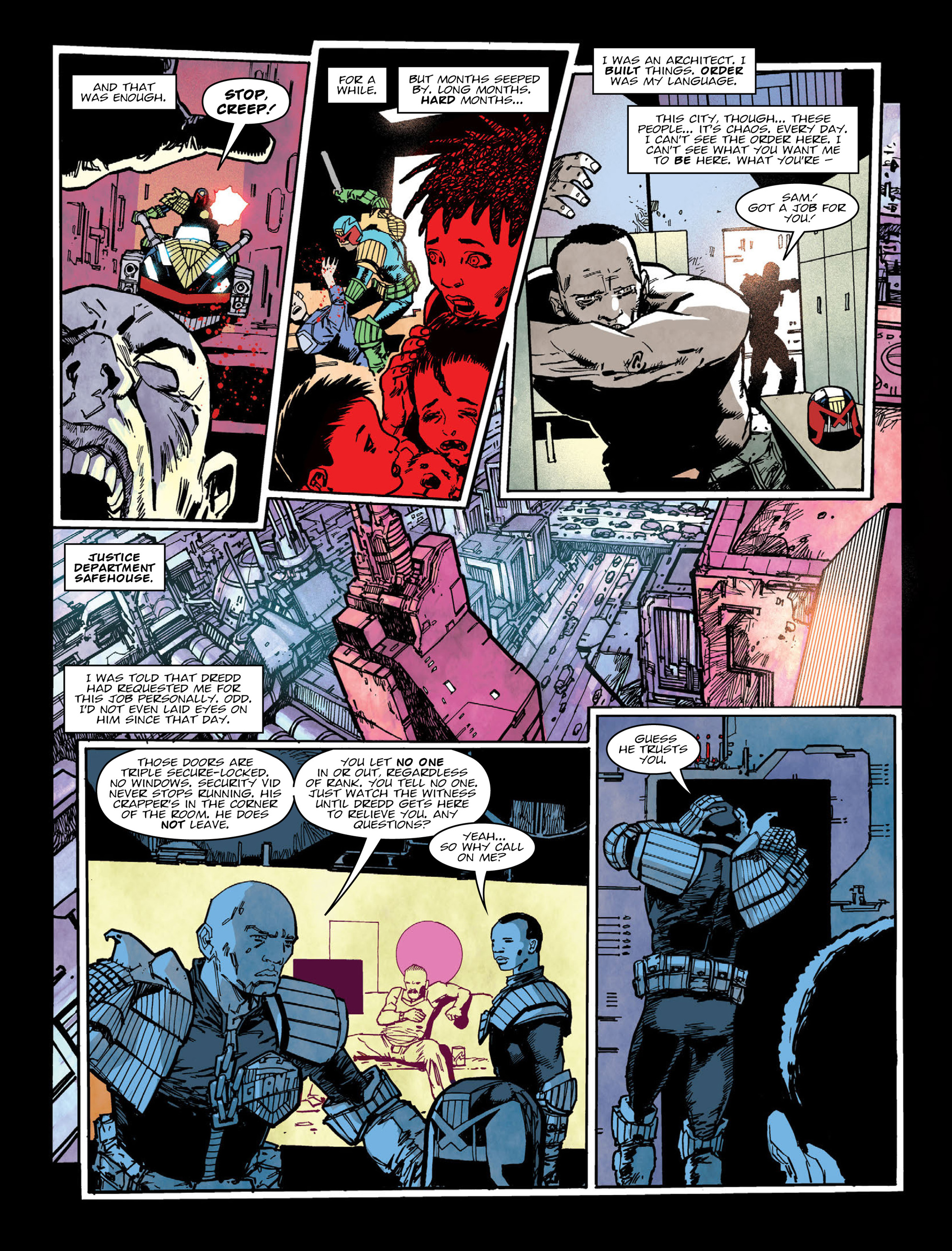 Read online 2000 AD comic -  Issue #2004 - 7