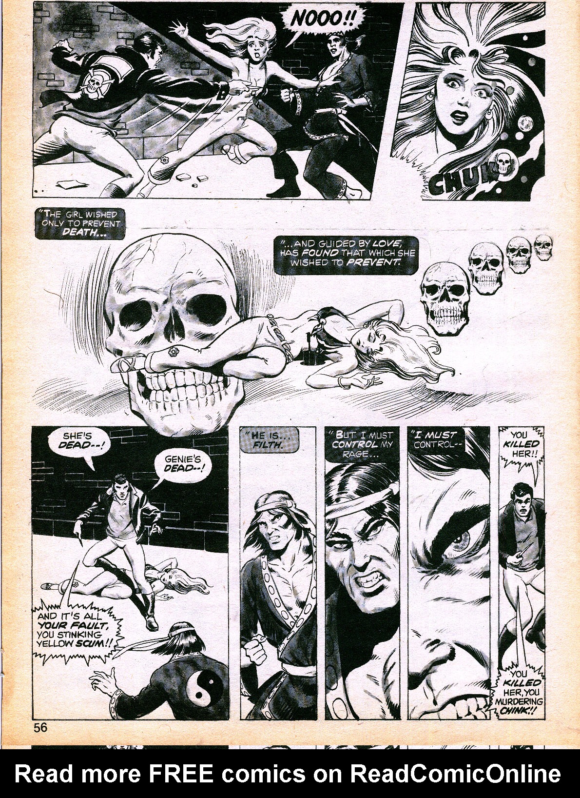 Read online The Deadly Hands of Kung Fu comic -  Issue #6 - 50