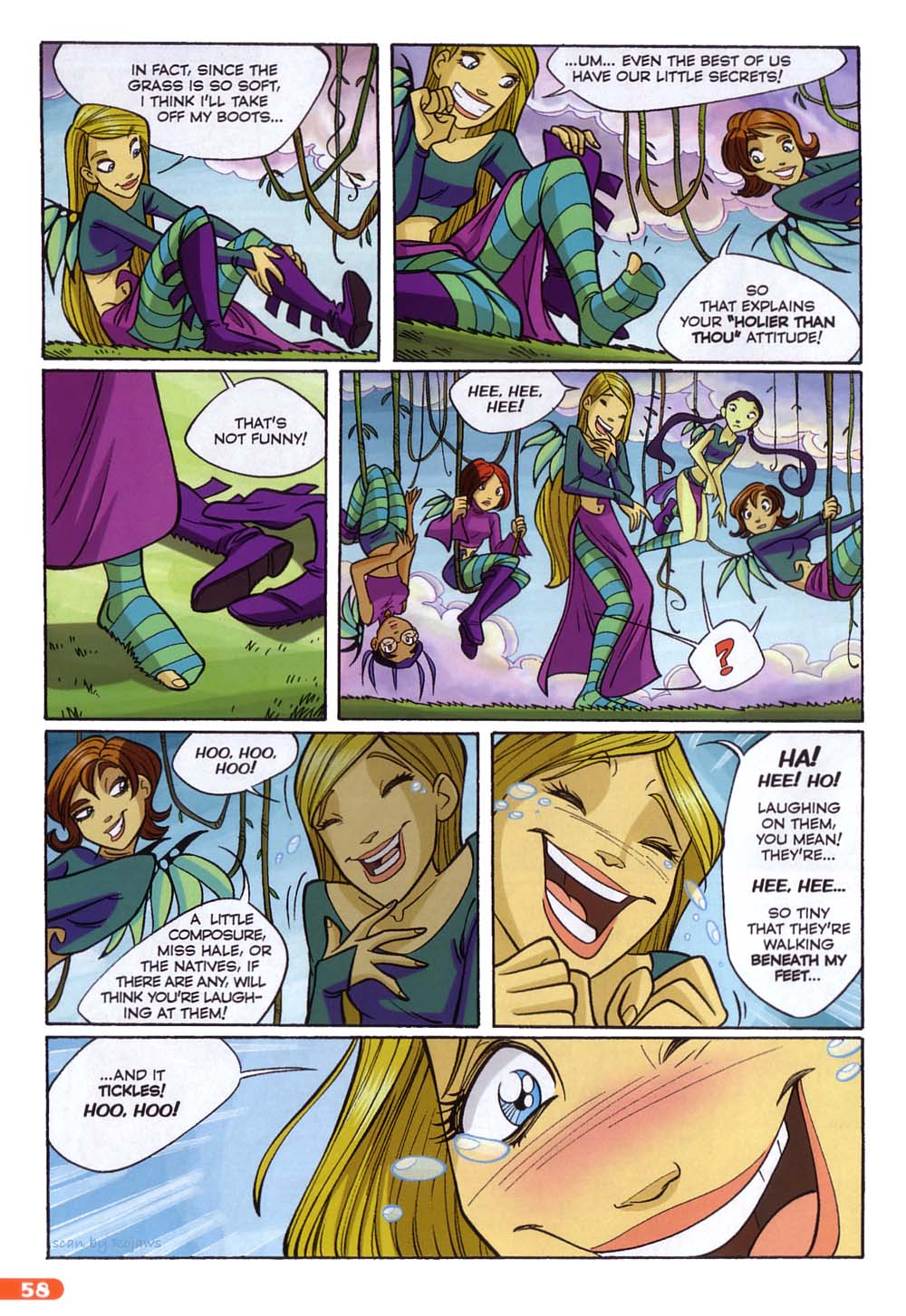 Read online W.i.t.c.h. comic -  Issue #69 - 48