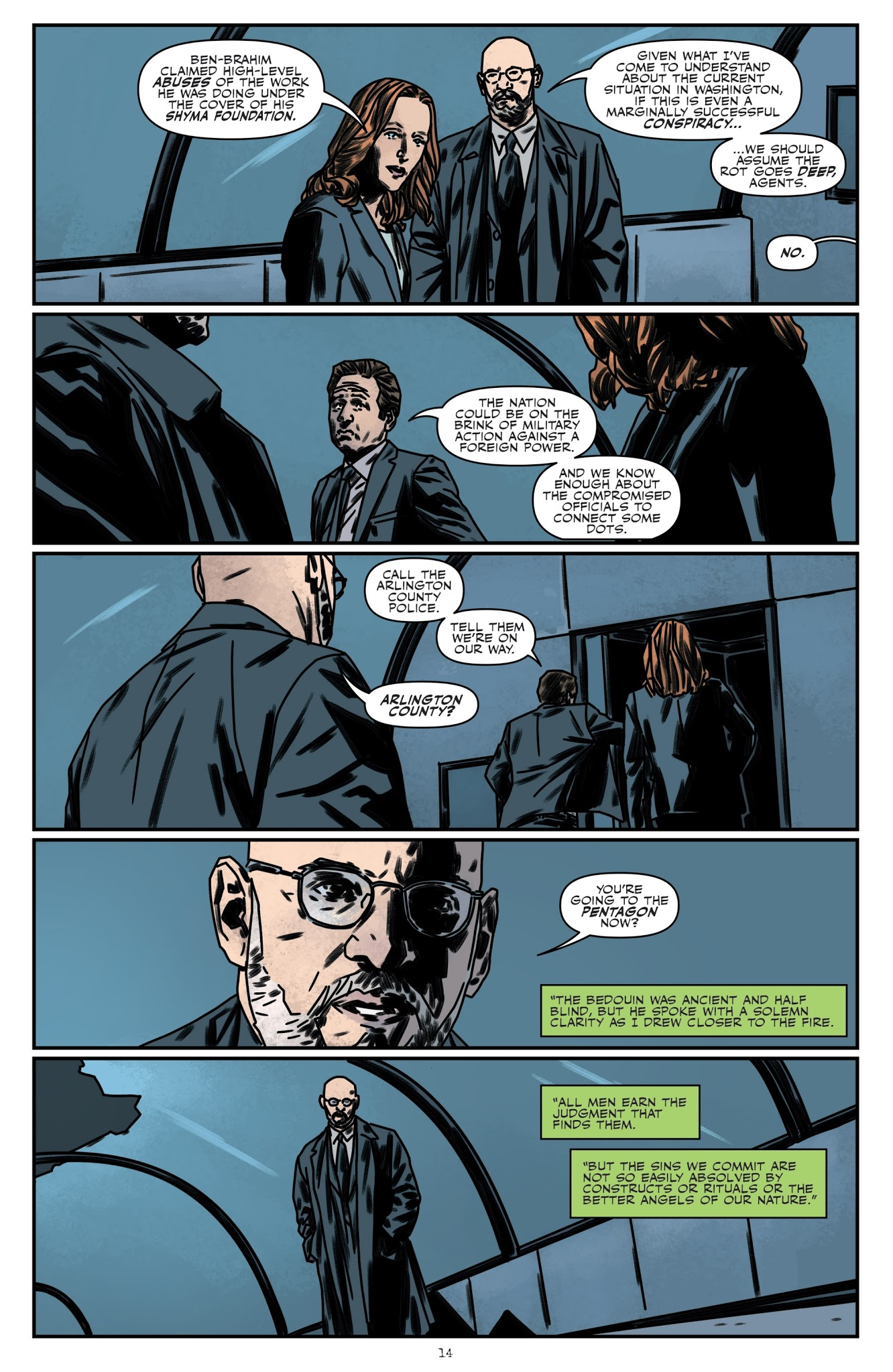 Read online The X-Files (2016) comic -  Issue #17 - 16
