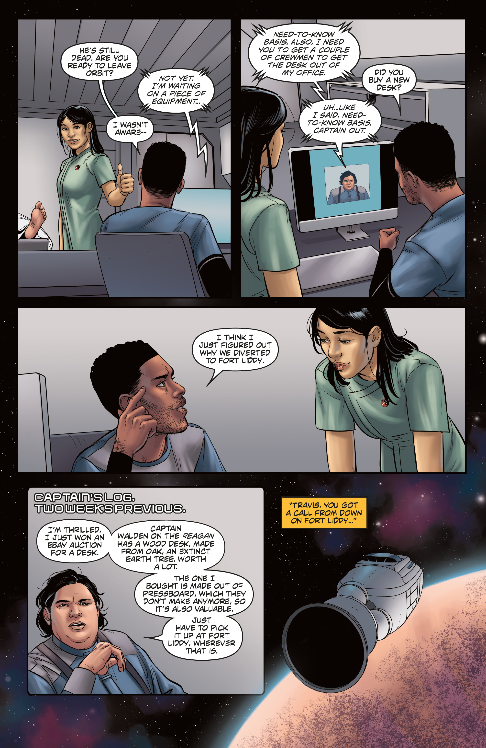 Read online Space Job comic -  Issue #1 - 19