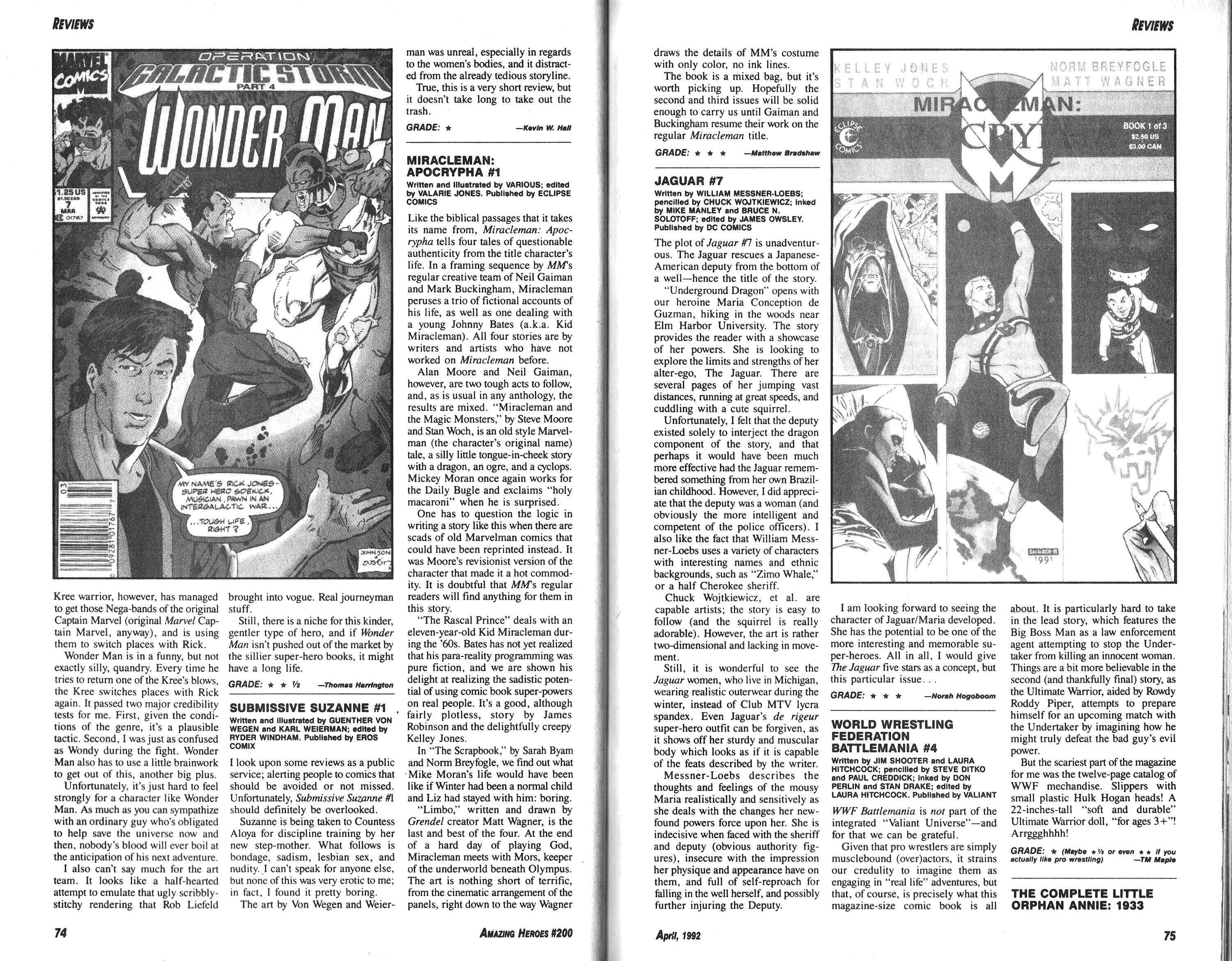 Read online Amazing Heroes comic -  Issue #200 - 38