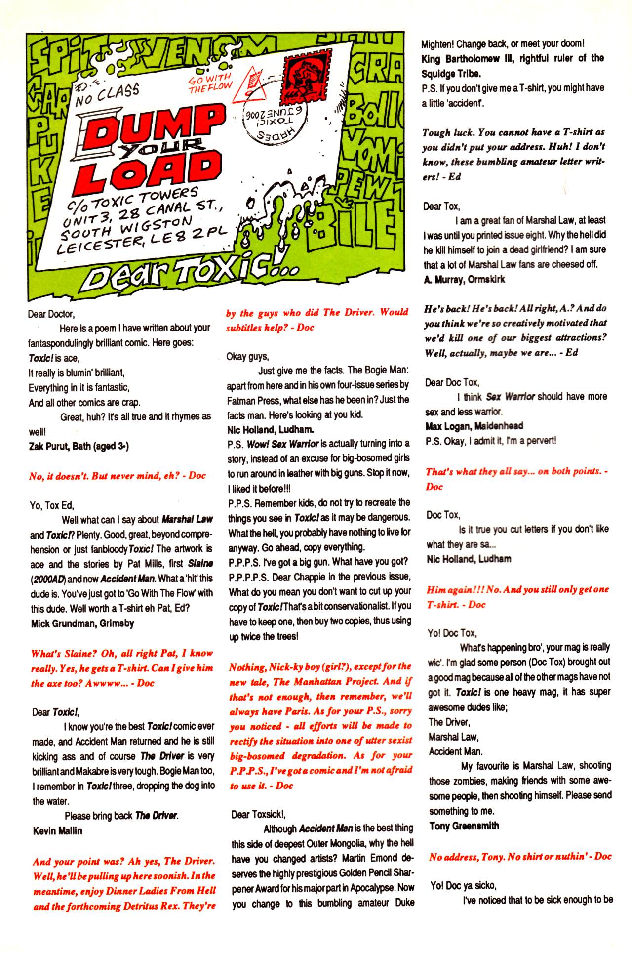 Read online Toxic! comic -  Issue #15 - 36