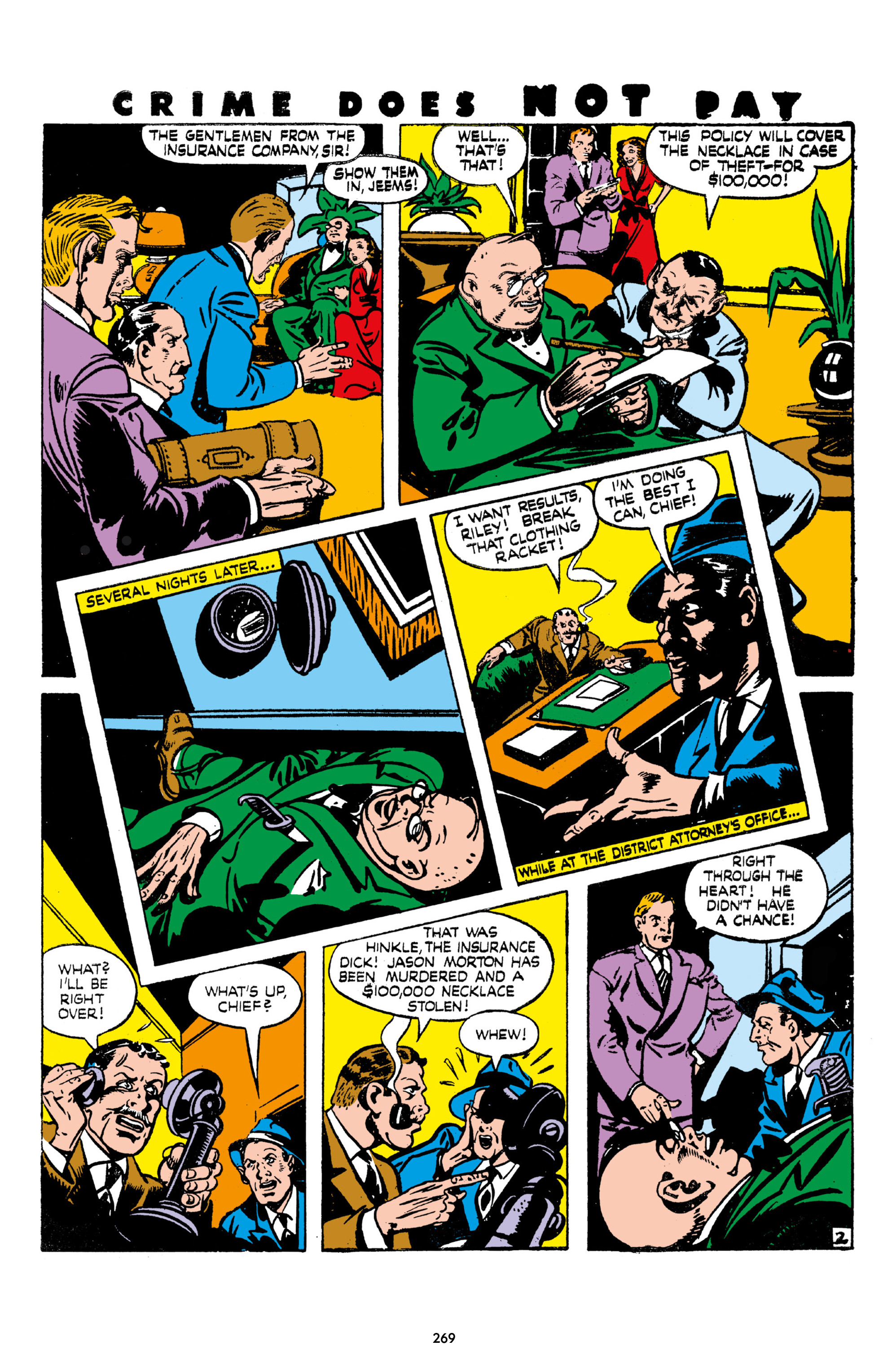 Read online Crime Does Not Pay Archives comic -  Issue # TPB 7 (Part 3) - 70