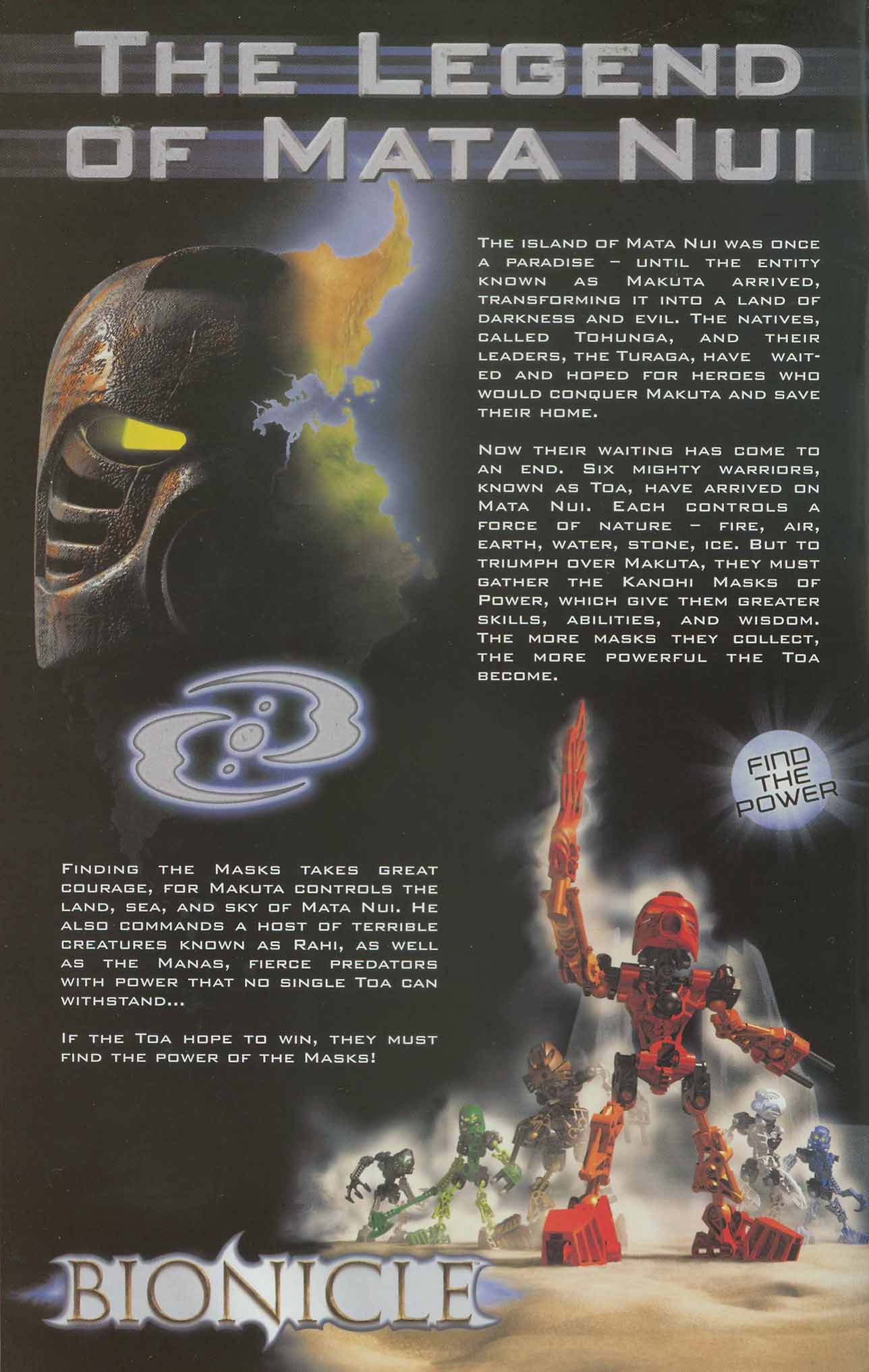 Read online Bionicle comic -  Issue #1 - 2