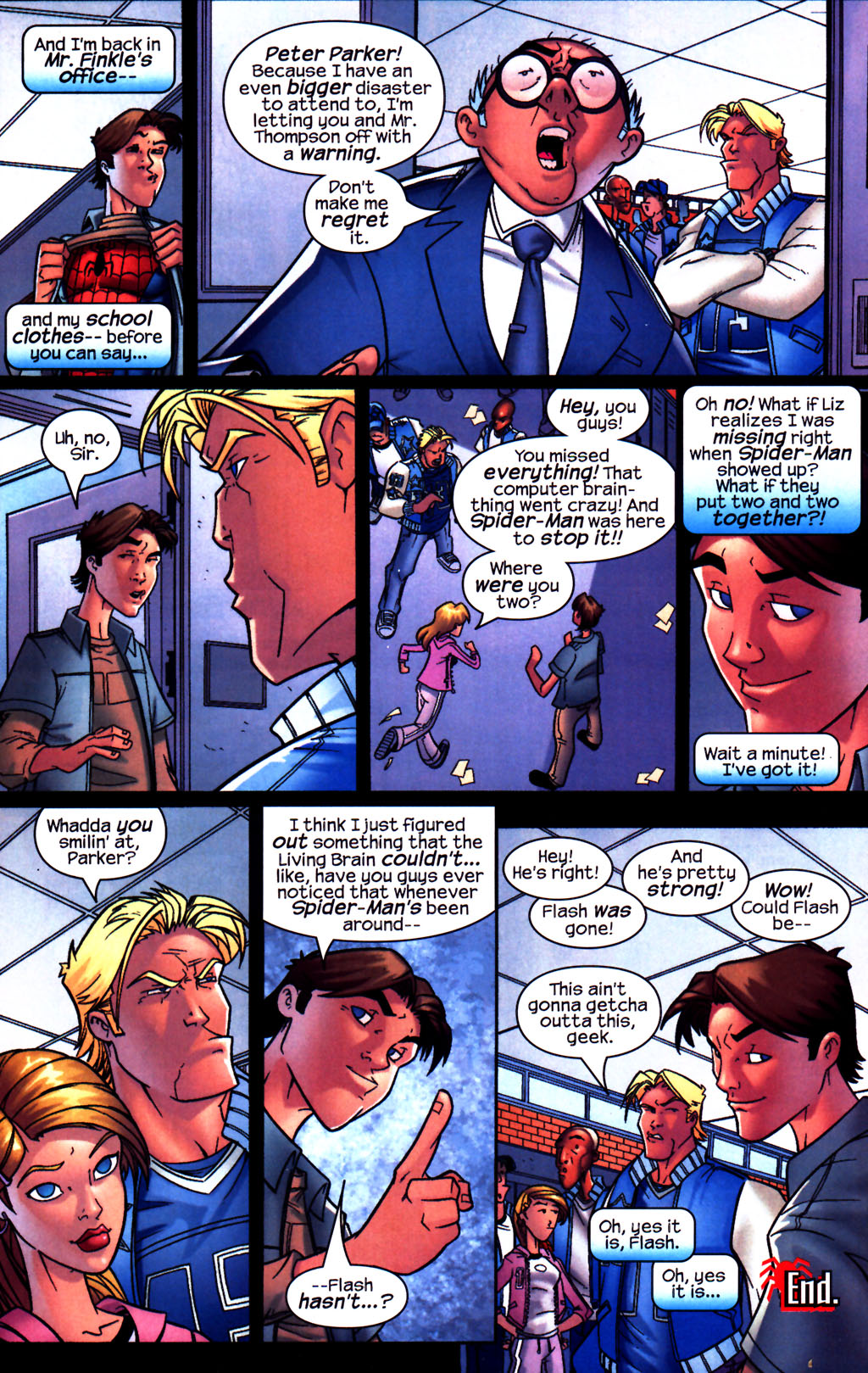 Read online Marvel Age Spider-Man comic -  Issue #7 - 16