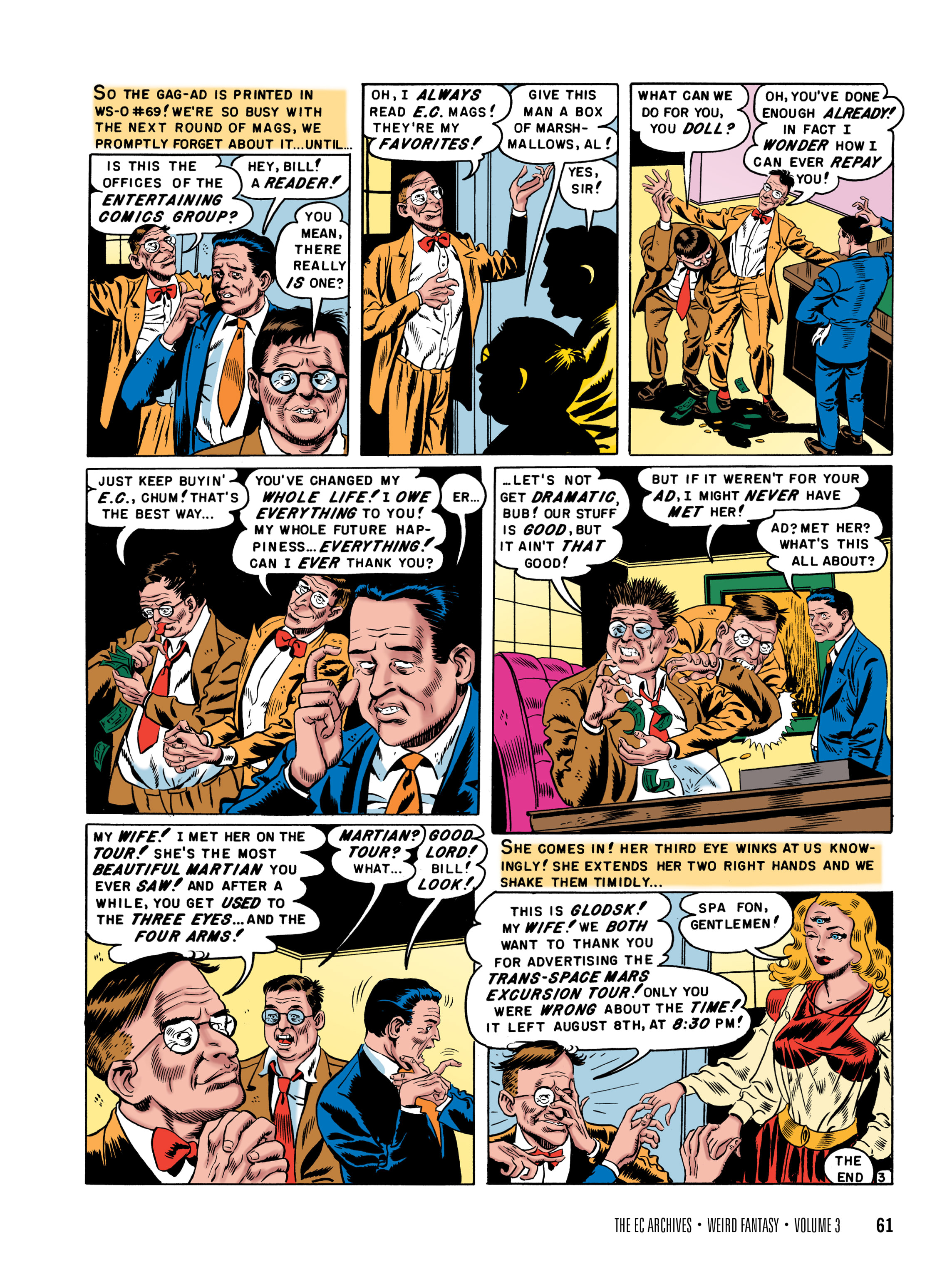 Read online The EC Archives: Weird Fantasy comic -  Issue # TPB 3 (Part 1) - 63