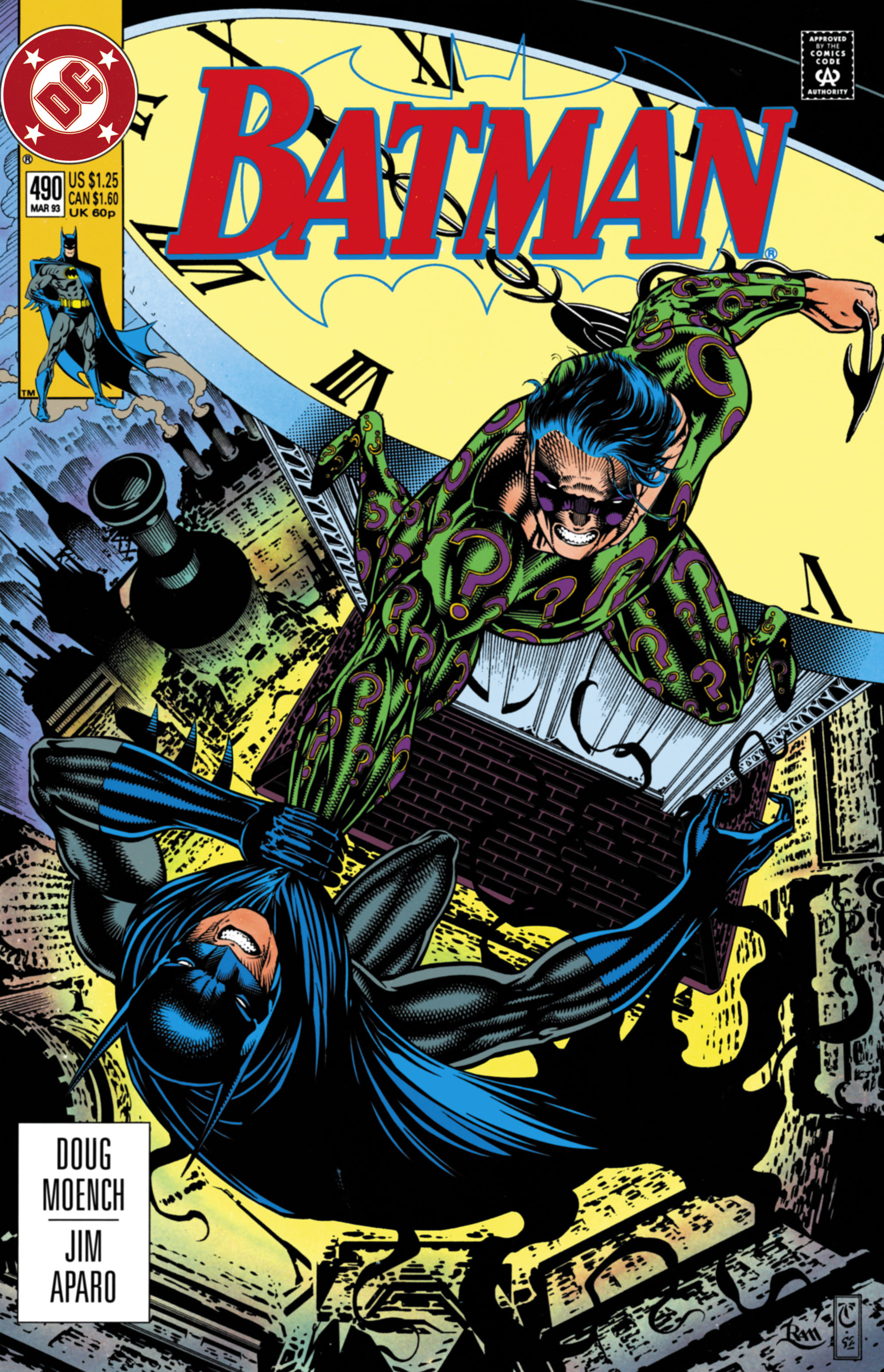 Read online Batman (1940) comic -  Issue #490 - 1