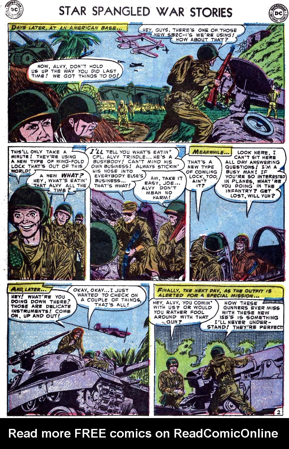 Read online Star Spangled War Stories (1952) comic -  Issue #10 - 20