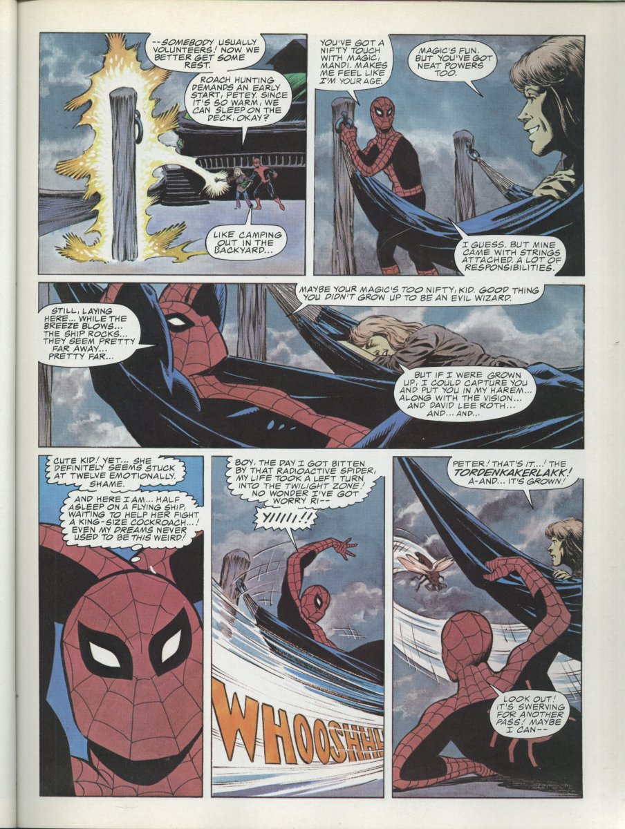 Read online Marvel Graphic Novel comic -  Issue #22 - Spider-Man - Hooky - 21