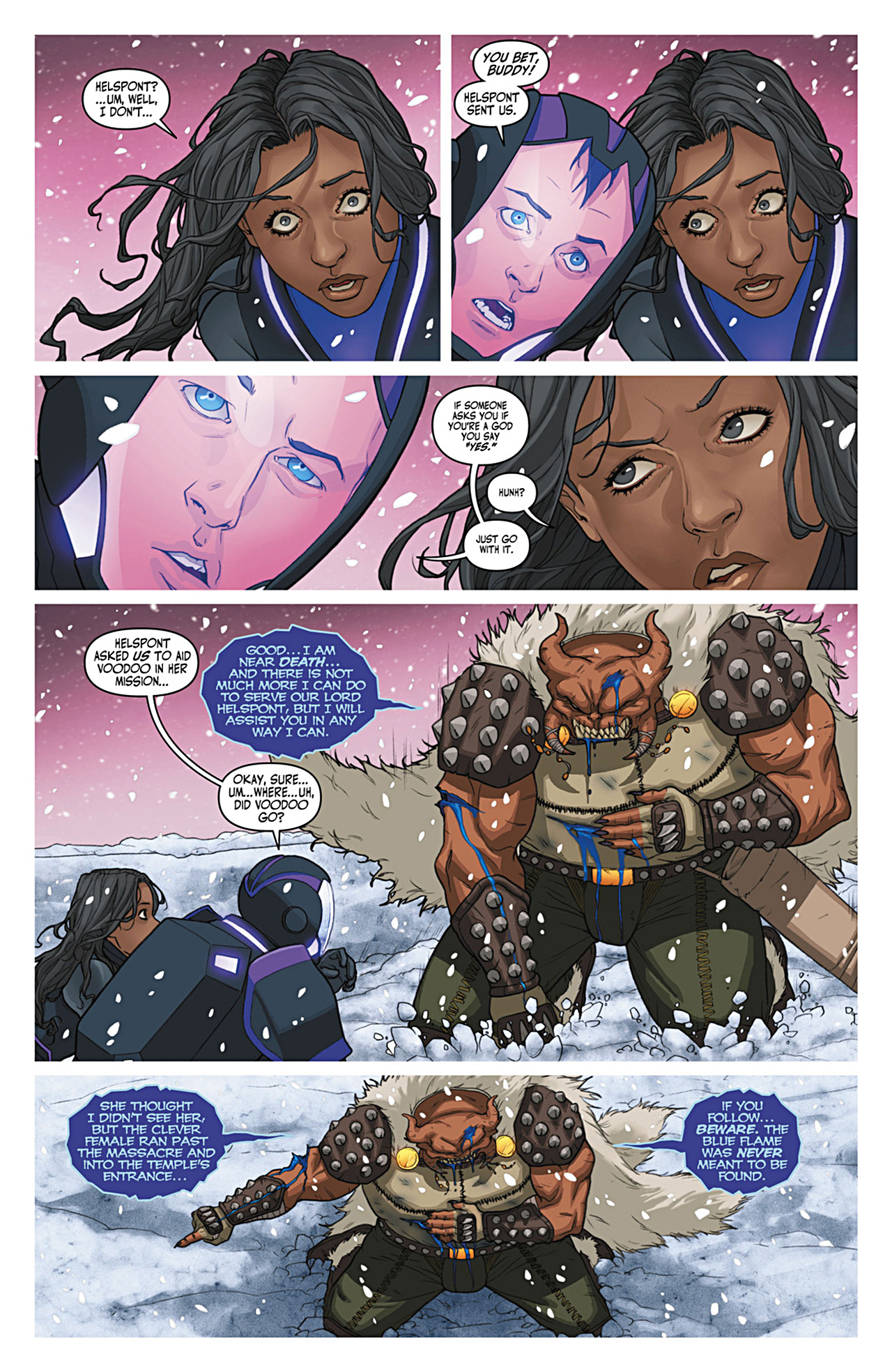 Read online Voodoo (2011) comic -  Issue #11 - 16