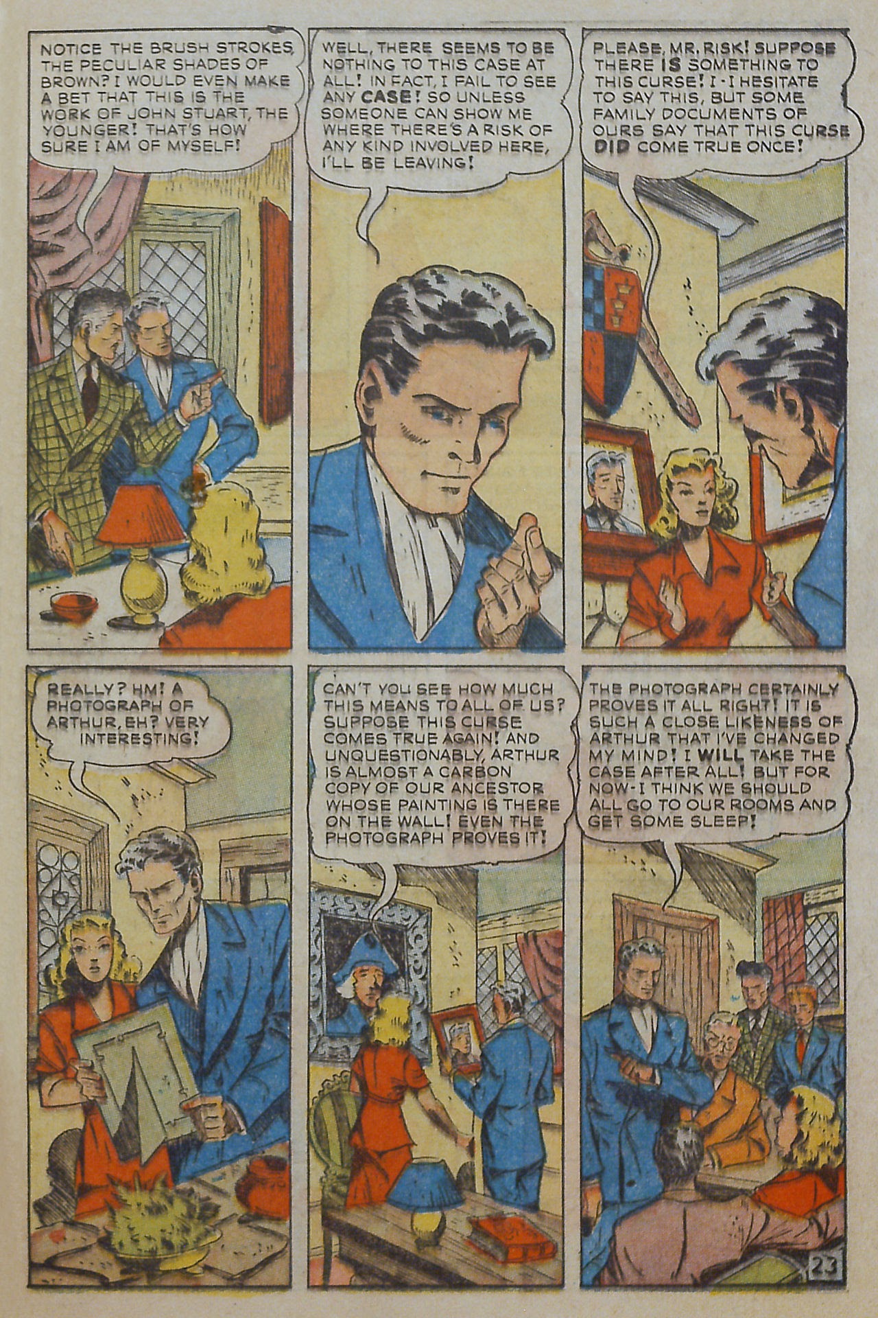 Read online Super-Mystery Comics comic -  Issue #30 - 25