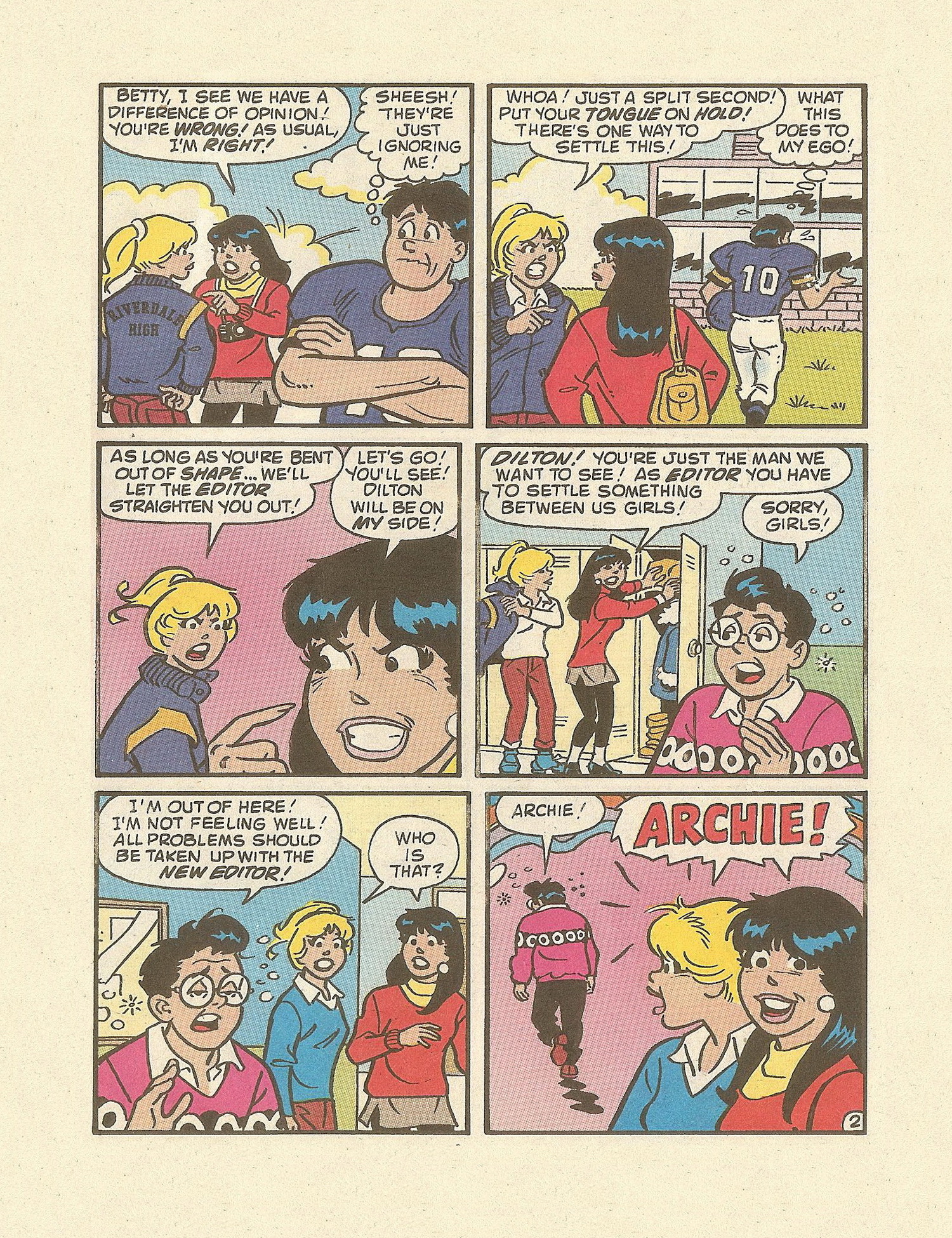 Read online Betty and Veronica Digest Magazine comic -  Issue #115 - 87