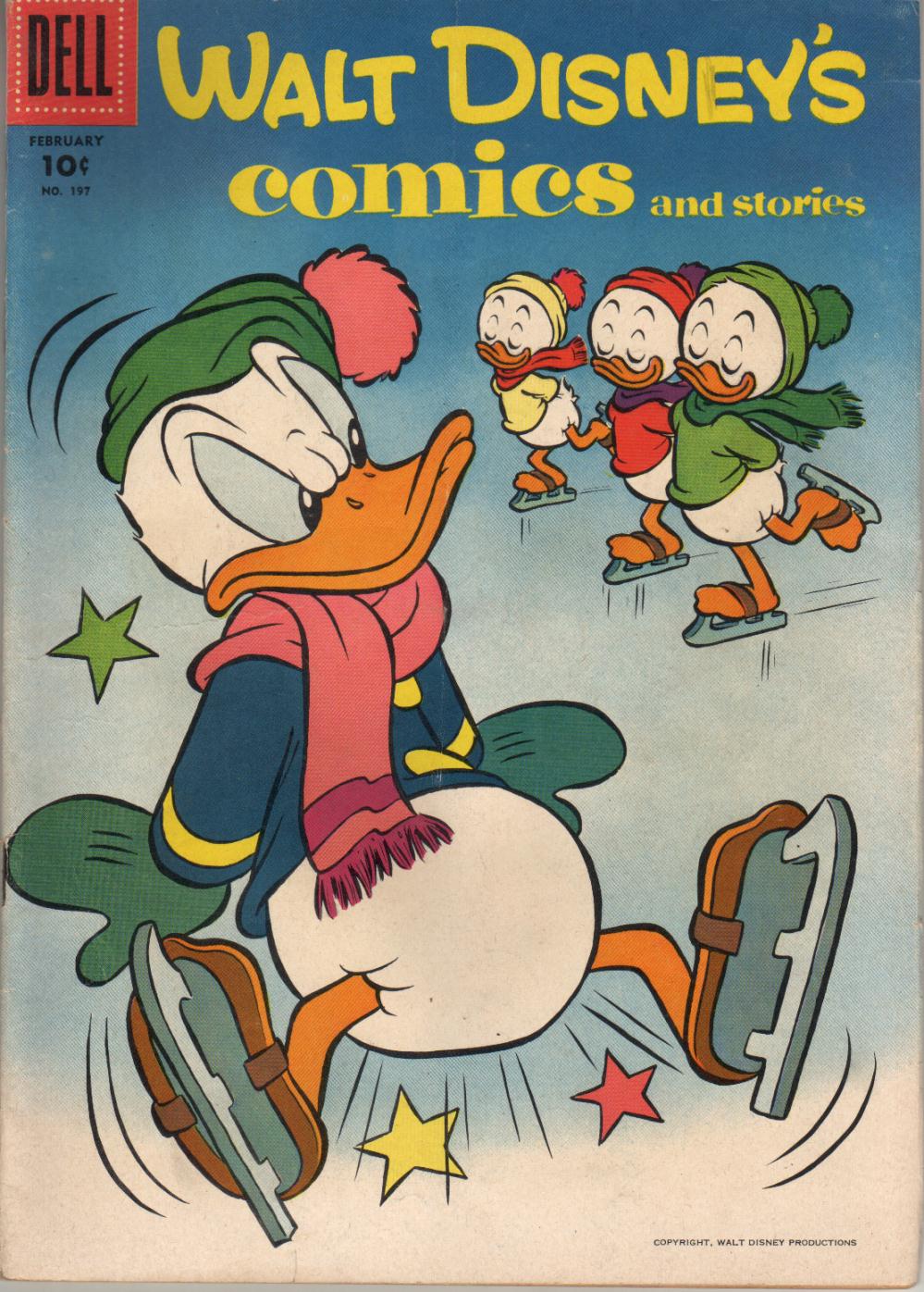 Read online Walt Disney's Comics and Stories comic -  Issue #197 - 1
