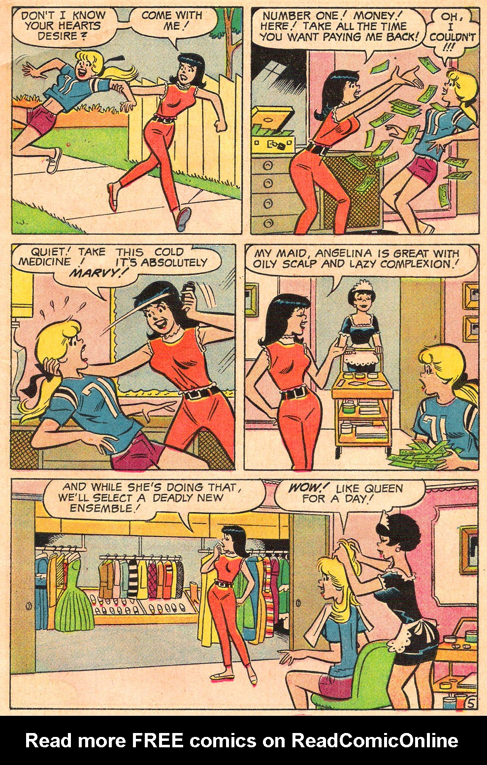Read online Archie's Girls Betty and Veronica comic -  Issue #154 - 7