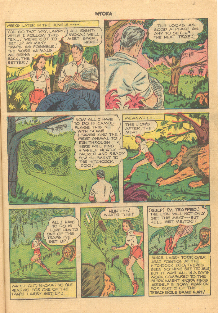 Read online Nyoka the Jungle Girl (1945) comic -  Issue #27 - 9