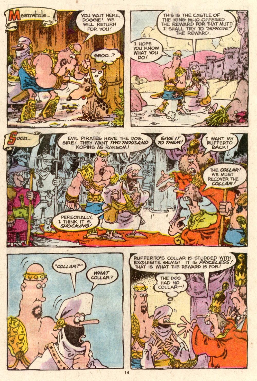 Read online Sergio Aragonés Groo the Wanderer comic -  Issue #39 - 14