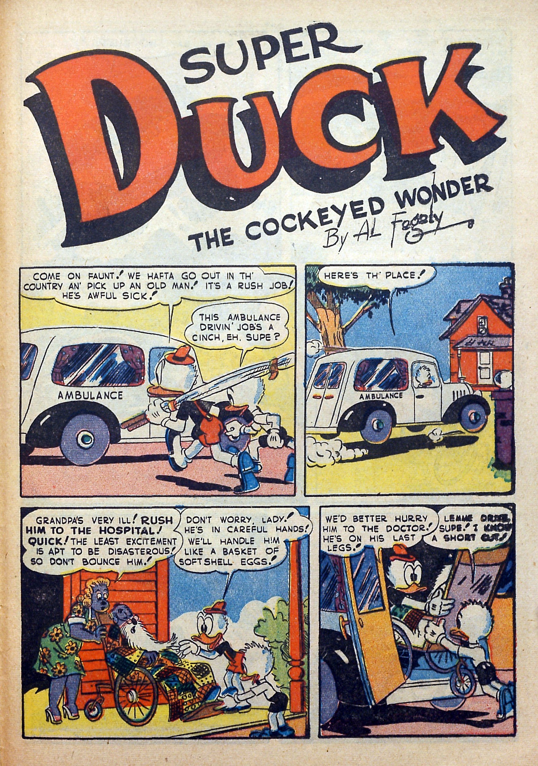 Read online Super Duck Comics comic -  Issue #10 - 44