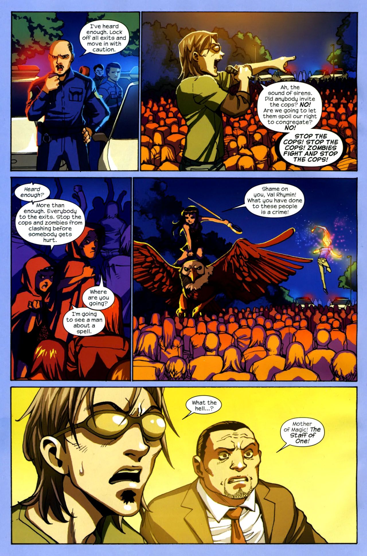 Read online Runaways (2008) comic -  Issue #9 - 18