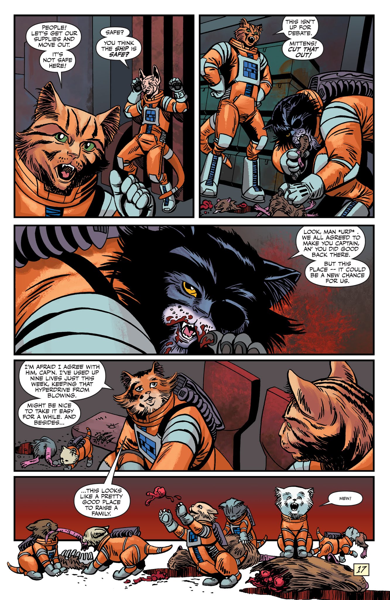 Read online Captain Ginger comic -  Issue #1 - 19