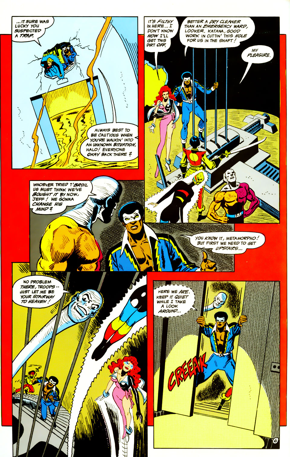 Read online Adventures of the Outsiders comic -  Issue #45 - 7