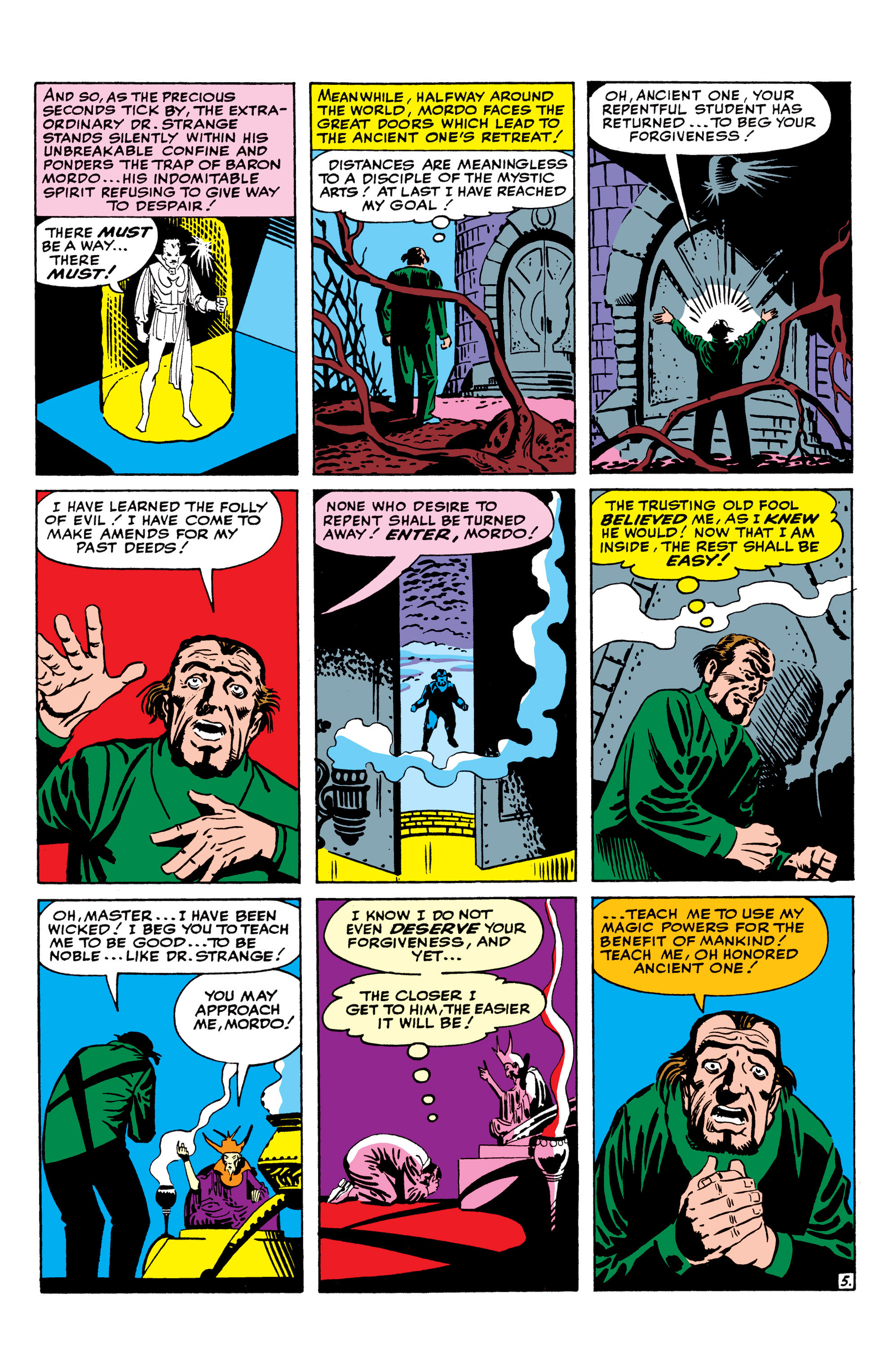 Read online Marvel Masterworks: Doctor Strange comic -  Issue # TPB 1 - 47