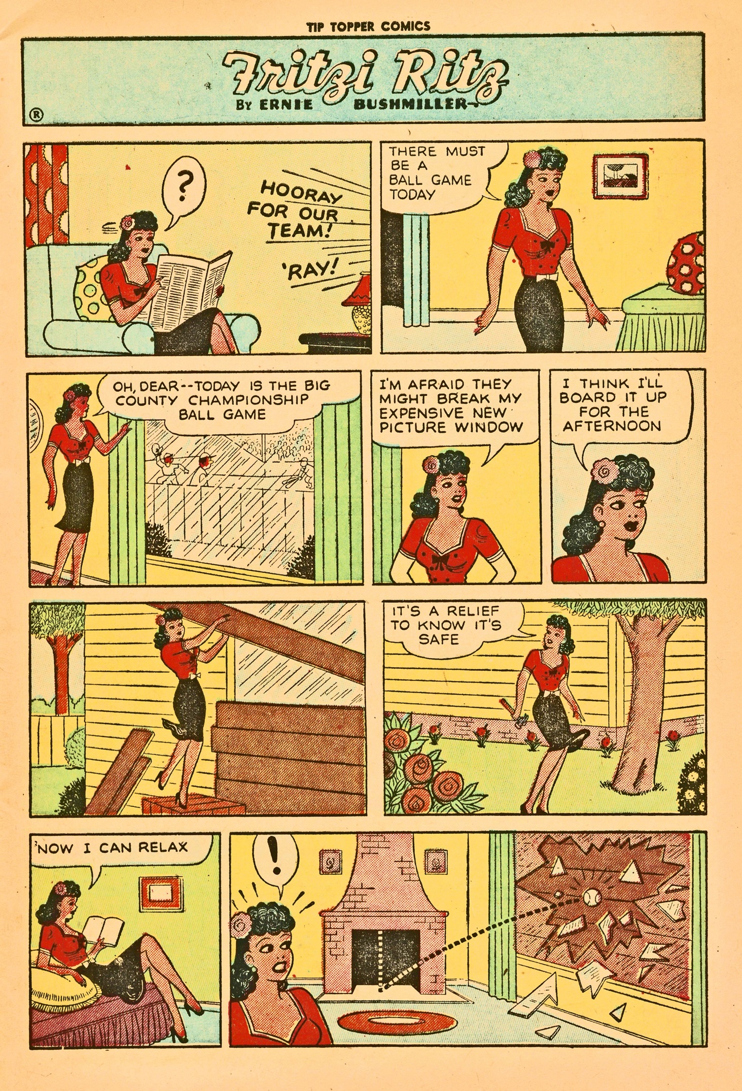 Read online Tip Topper Comics comic -  Issue #18 - 5