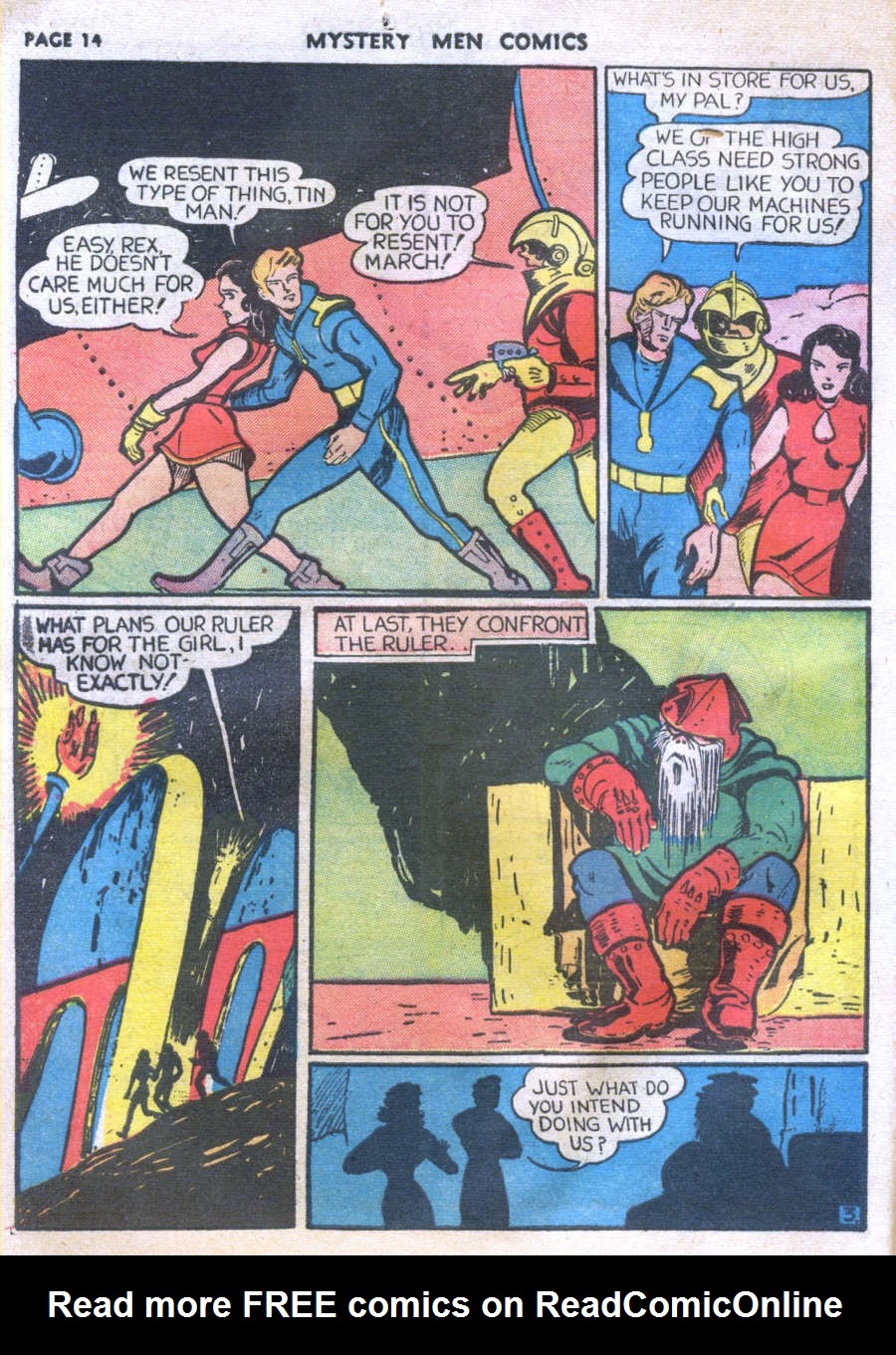 Read online Mystery Men Comics comic -  Issue #11 - 16
