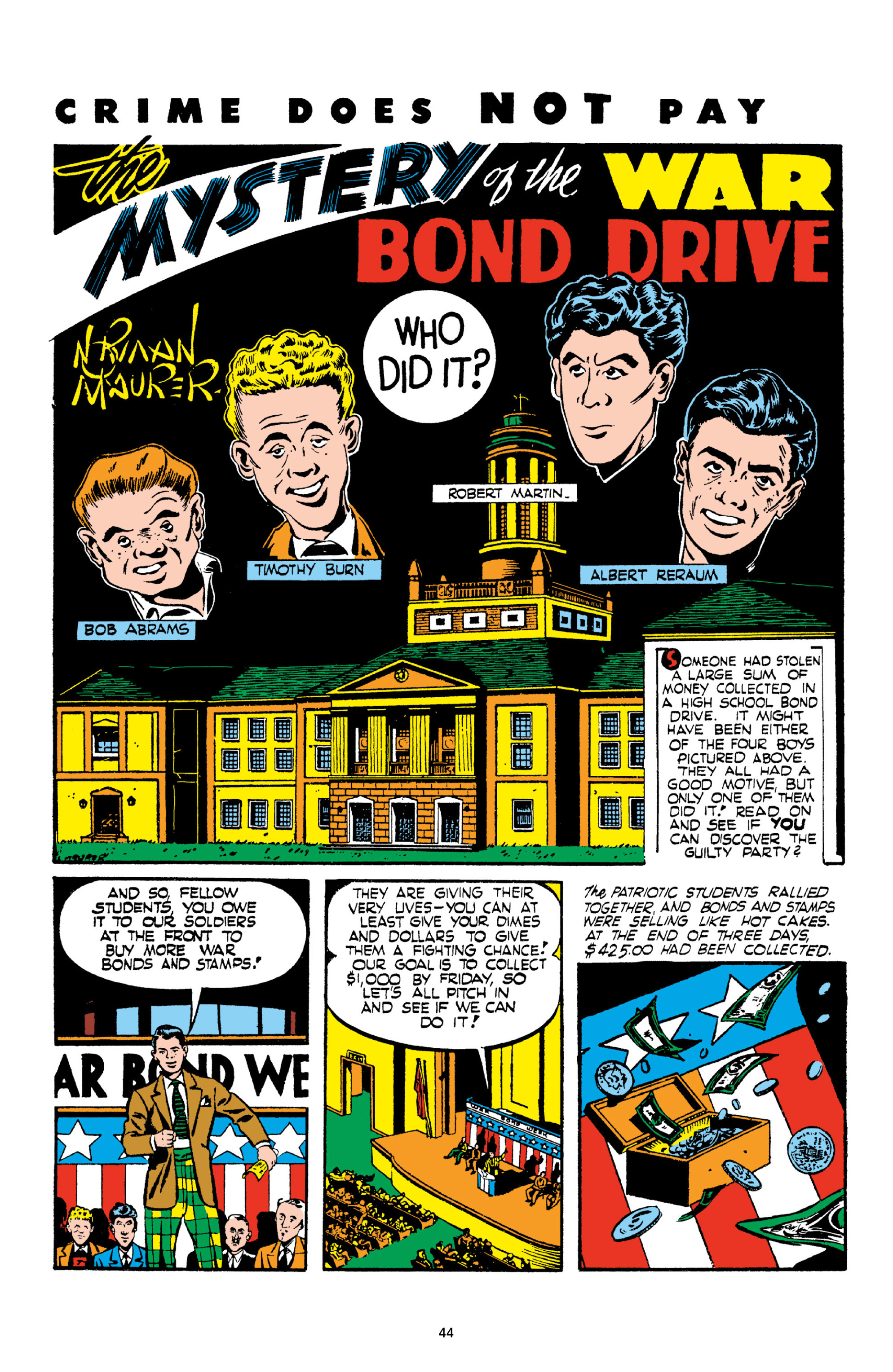 Read online Crime Does Not Pay Archives comic -  Issue # TPB 2 (Part 1) - 44