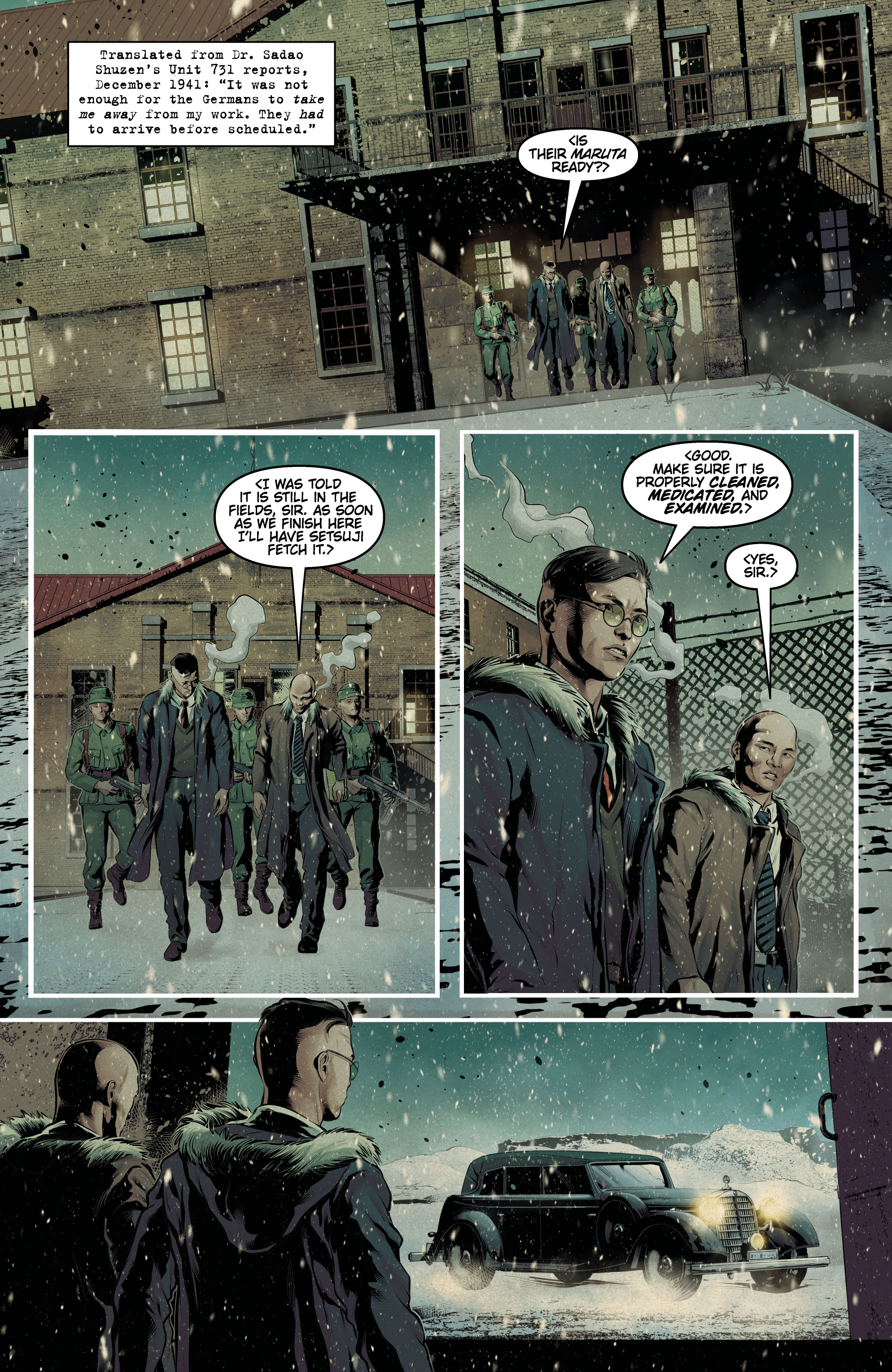 Read online The Collector: Unit 731 comic -  Issue #3 - 10