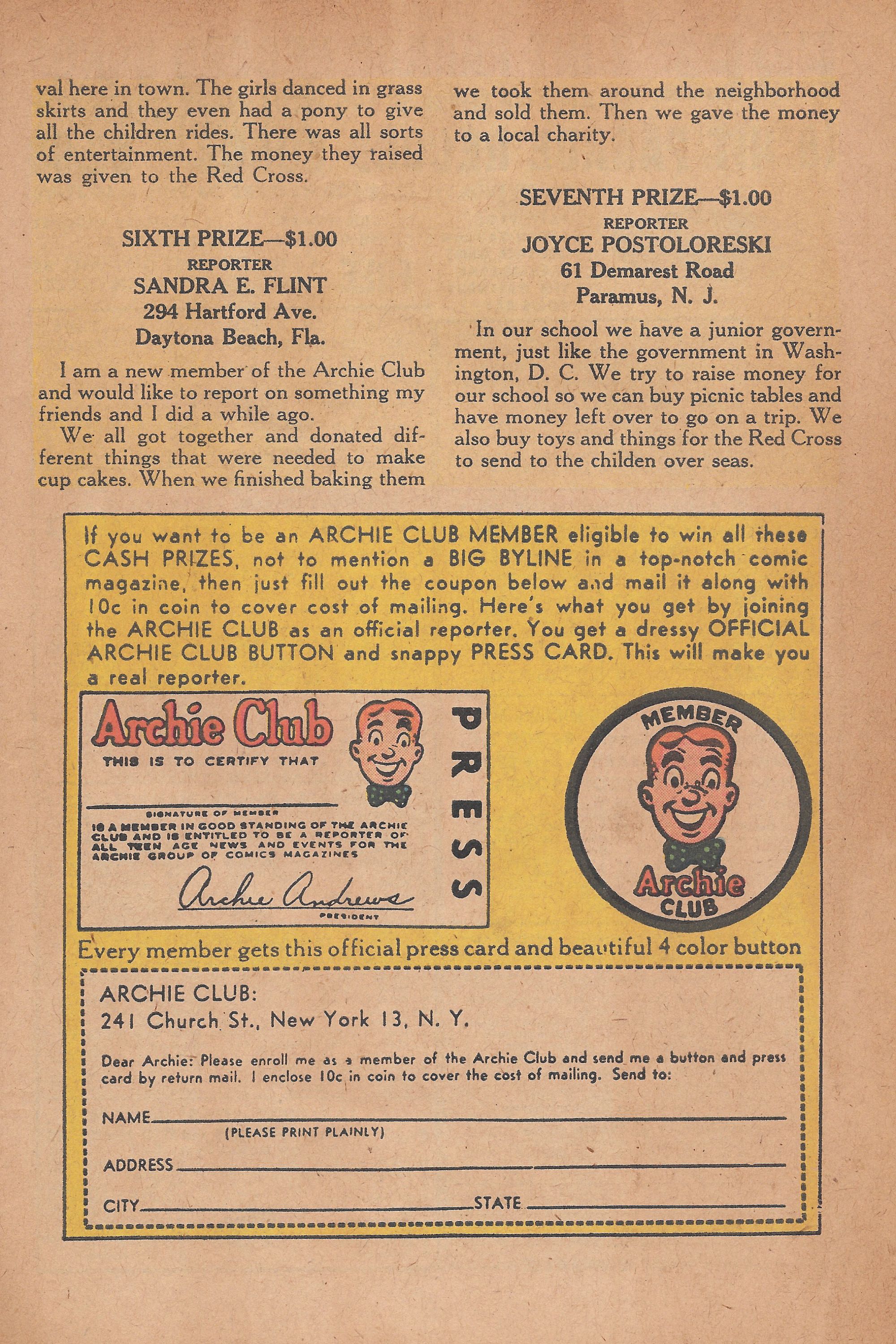 Read online Pep Comics comic -  Issue #121 - 27