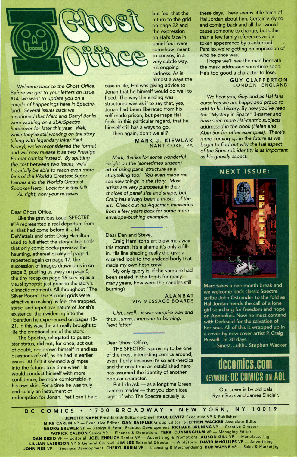 Read online The Spectre (2001) comic -  Issue #18 - 26