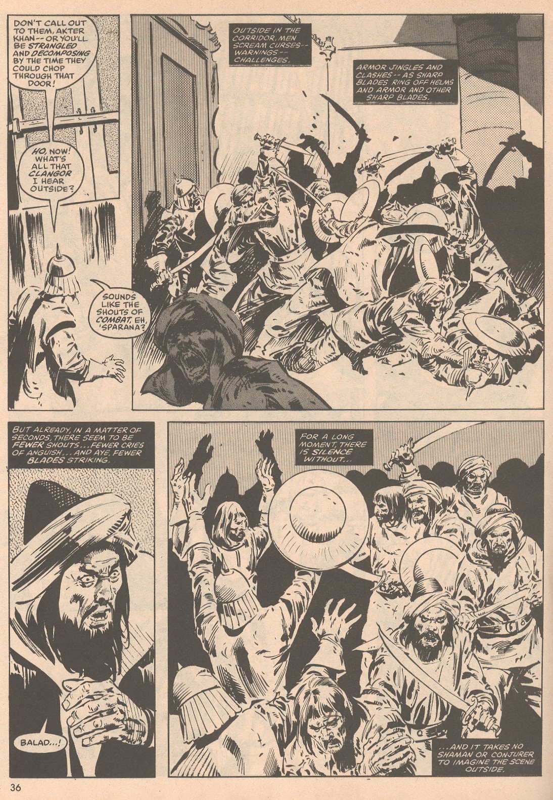 Read online The Savage Sword Of Conan comic -  Issue #58 - 37