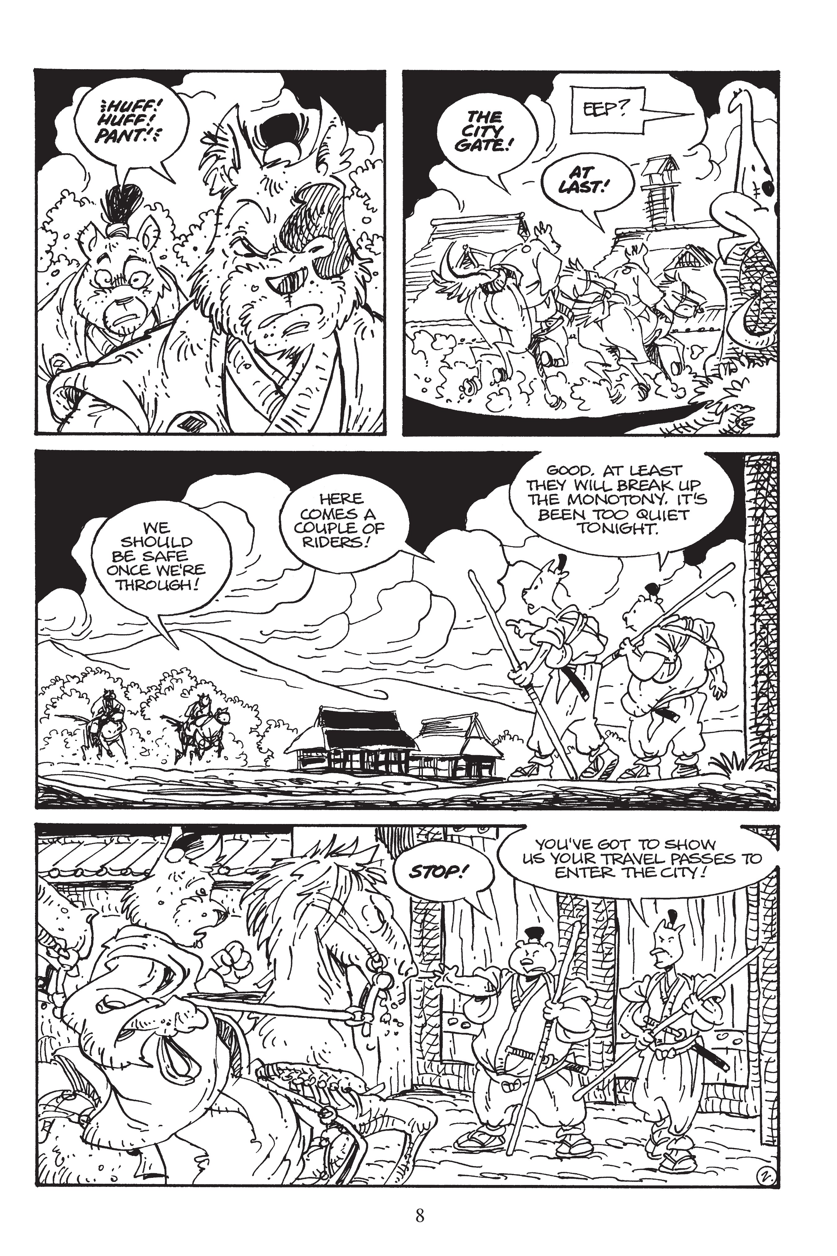 Read online Usagi Yojimbo: The Hidden comic -  Issue # _TPB (Part 1) - 8
