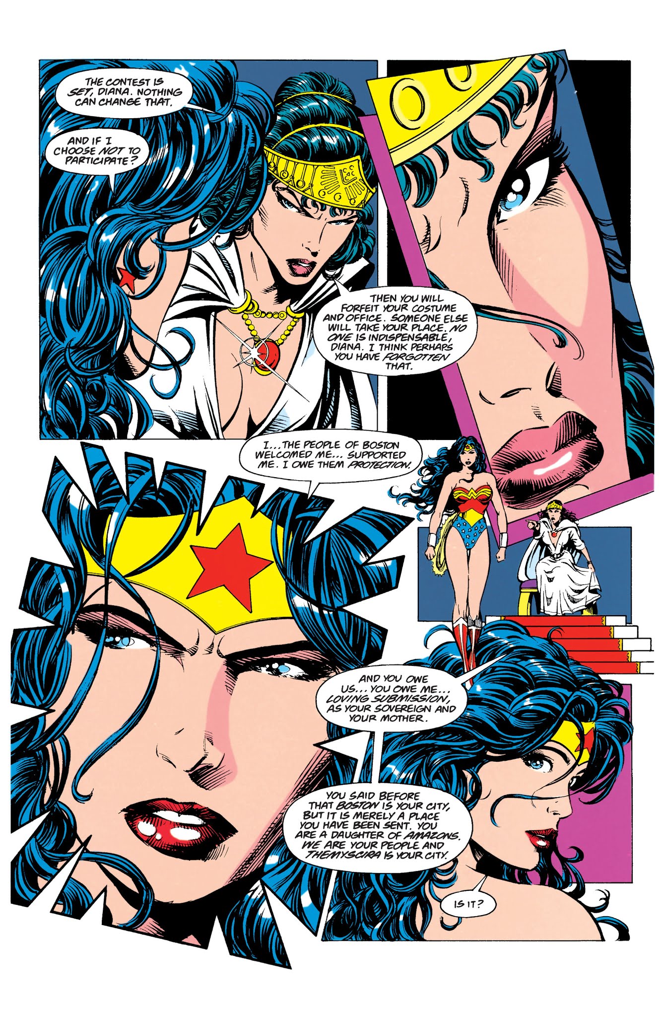 Read online Wonder Woman (1987) comic -  Issue # _TPB Wonder Woman by Mike Deodato - 31