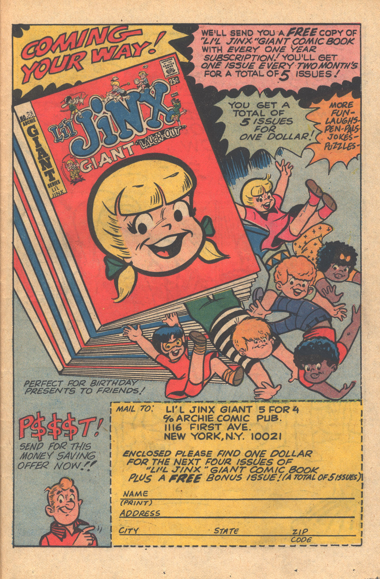 Read online Archie Giant Series Magazine comic -  Issue #206 - 39