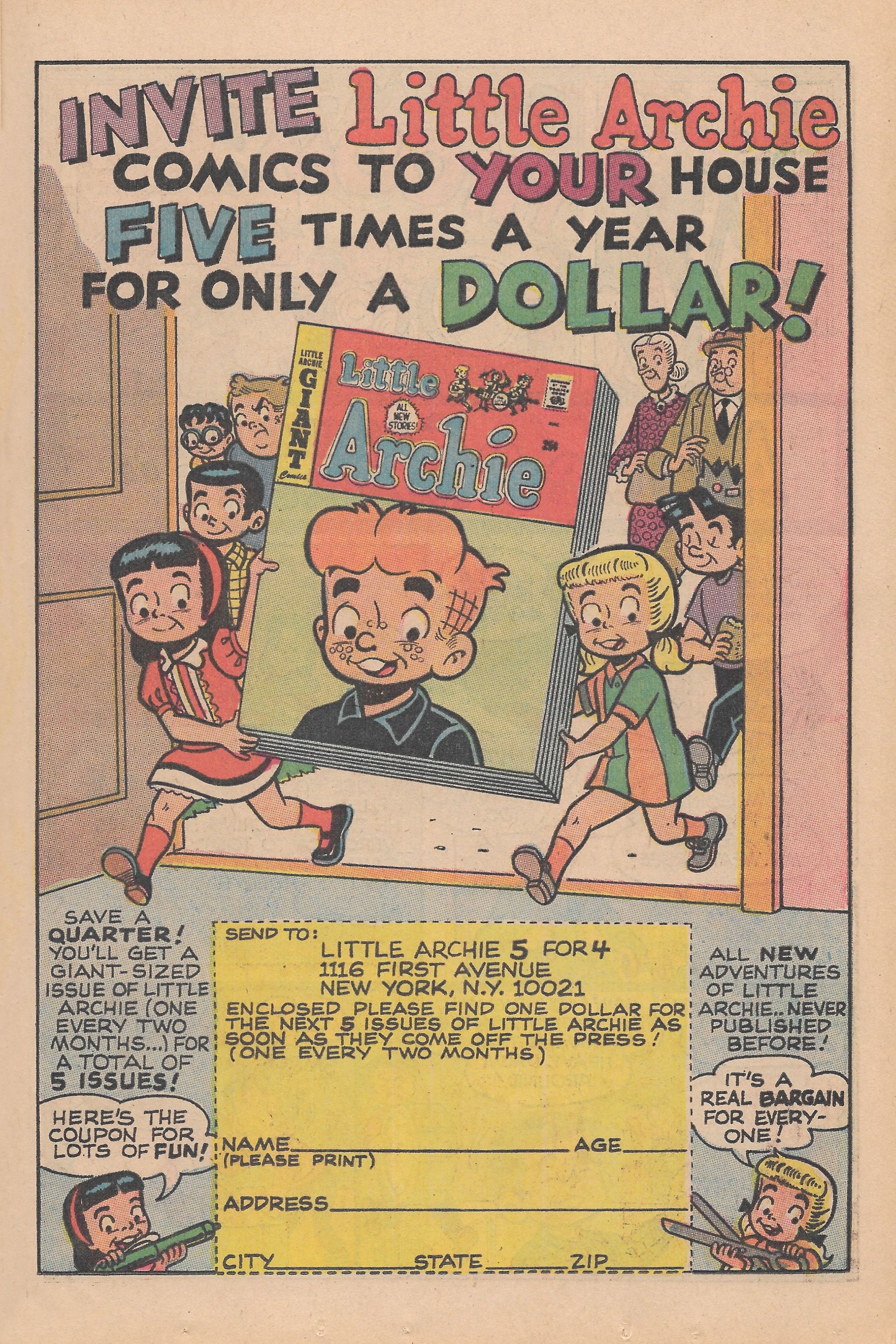 Read online The Adventures of Little Archie comic -  Issue #54 - 9
