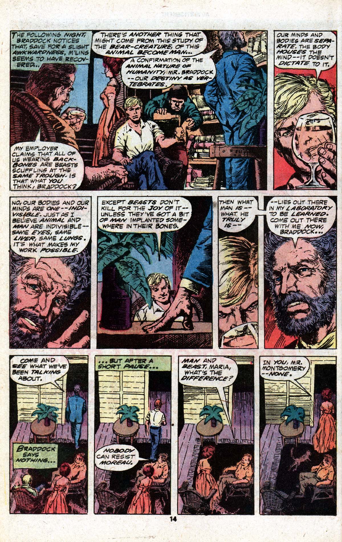 Read online The Island of Dr. Moreau (1977) comic -  Issue # Full - 12